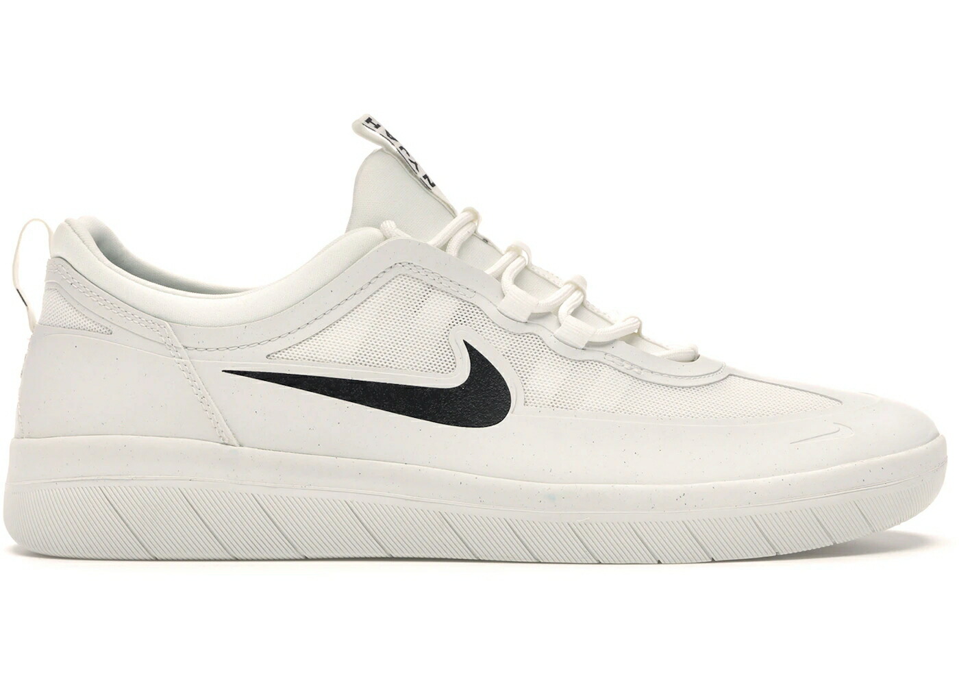 ナイキ エスビー フリー 白色 ホワイト 黒色 ブラック スニーカー メンズ NIKE SB NYJAH FREE 2 SUMMIT WHITE BLACK / SUMMIT WHITE BLACK SUMMIT WHITE