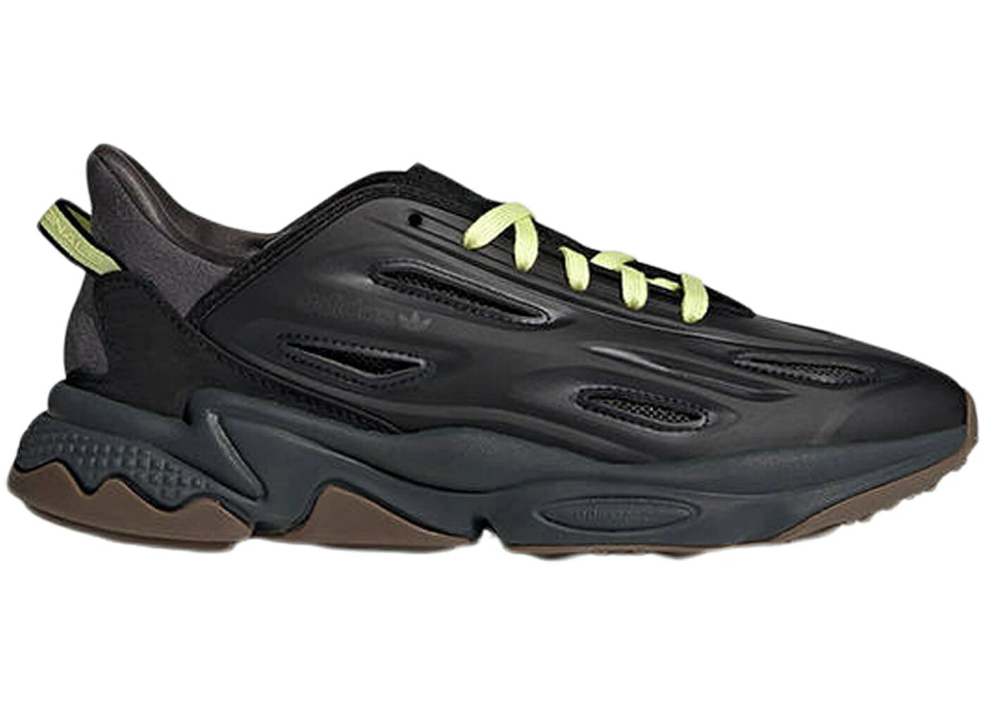 アディダス コア 黒色 ブラック 黄色 イエロー スニーカー メンズ ADIDAS OZWEEGO CELOX CORE BLACK PULSE YELLOW / CORE BLACK CORE BLACK PULSE