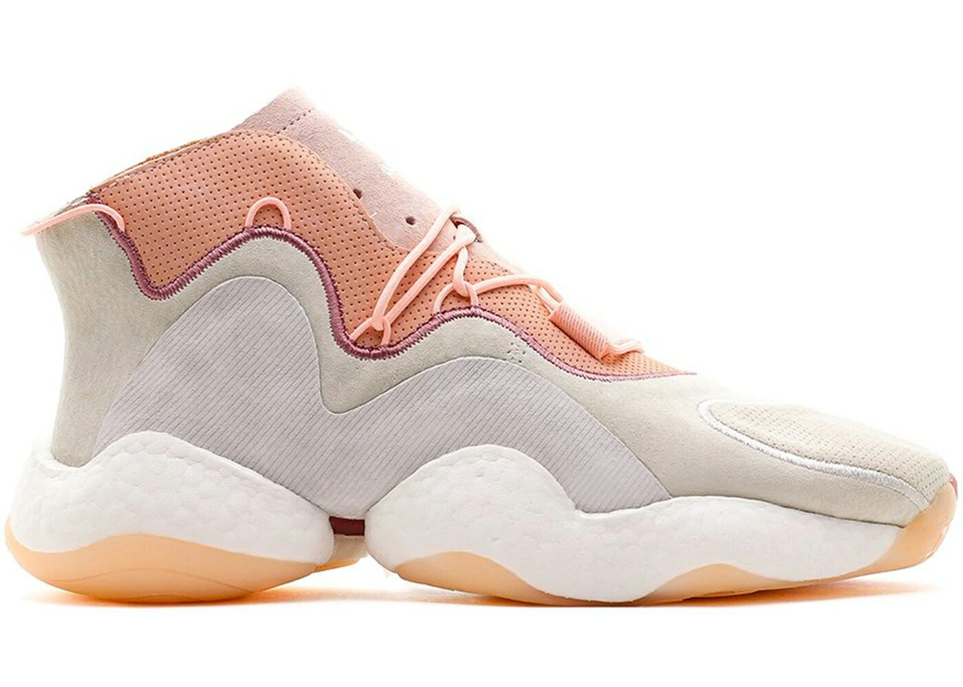 アディダス クレイジー 皮膚軟化剤 白いこと 白いこと 橙 オレンジ色 スニーカー メンズ ADIDAS CRAZY BYW CREAM WHITE CLEAR ORANGE / CREAM WHITE CLEAR ORANGE CLEAR