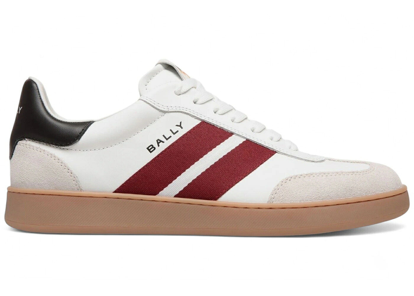 バリー 靴 スニーカー 白色 ホワイト 赤 レッド 黒色 ブラック メンズ BALLY RETRO CREST SNEAKER WHITE RED BLACK GUM / WHITE RED BLACK GUM