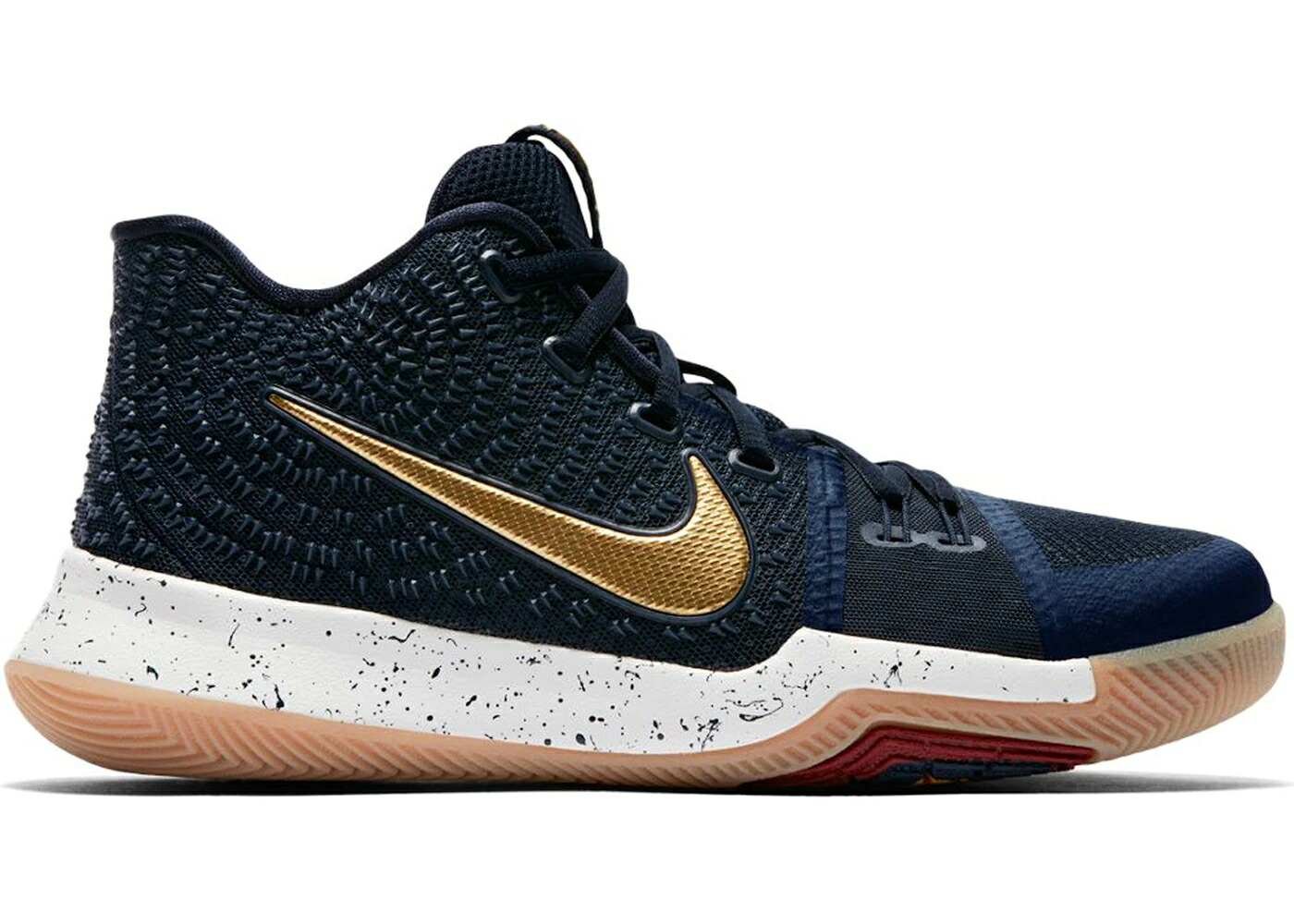 ナイキ カイリー ゴールド ジュニア キッズ NIKE KYRIE 3 OBSIDIAN METALLIC GOLD (GS) / OBSIDIAN METALLIC GOLD SUMMIT ベビー マタニティ スニーカー｜スニケス 39,065円
