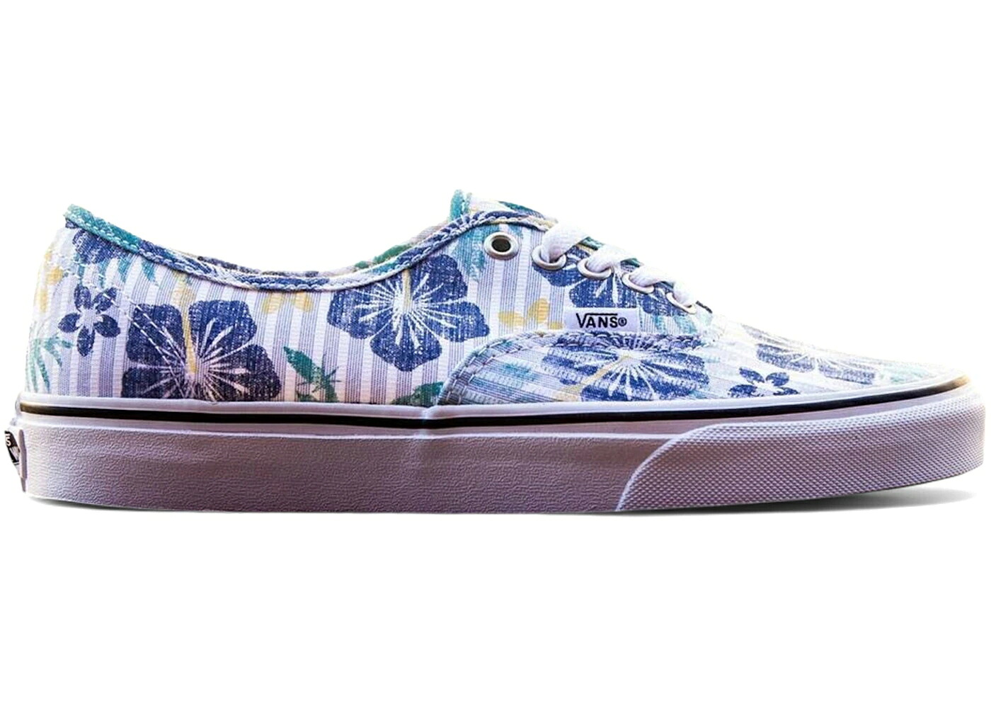 ヴァンズ バンズ オーセンティック アロハ 青み 青色 白いこと 白いこと スニーカー メンズ VANS AUTHENTIC ALOHA STRIPES BLUE WHITE / BLUE WHITE