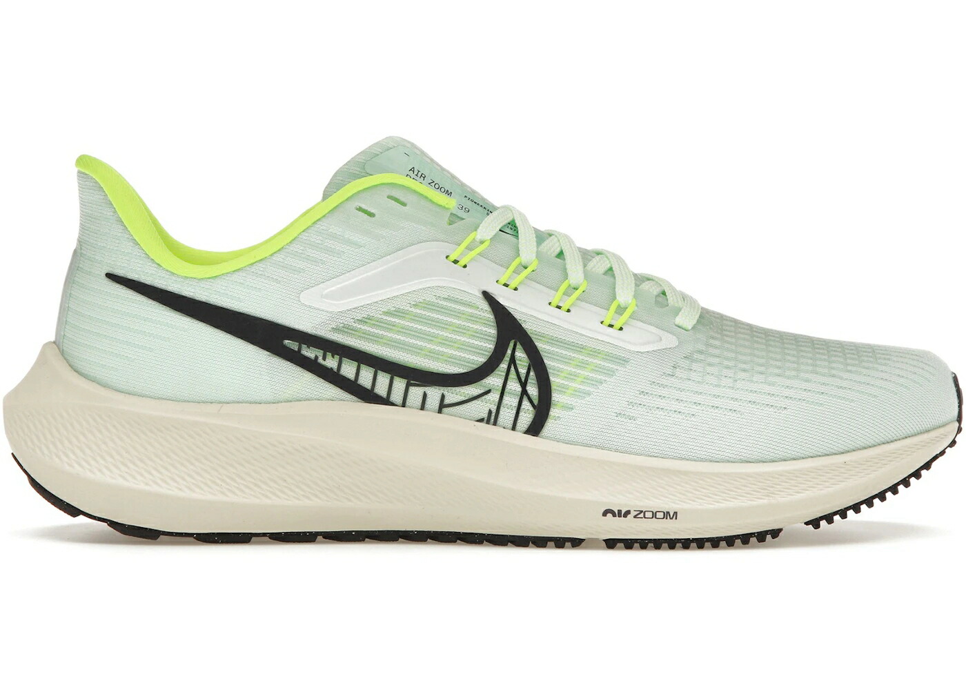 ナイキ ズーム ペガサス 緑 グリーン 紫 パープル ズームペガサス スニーカー メンズ NIKE AIR ZOOM PEGASUS 39 BARELY GREEN VOLT / BARELY GREEN CAVE PURPLE MINT