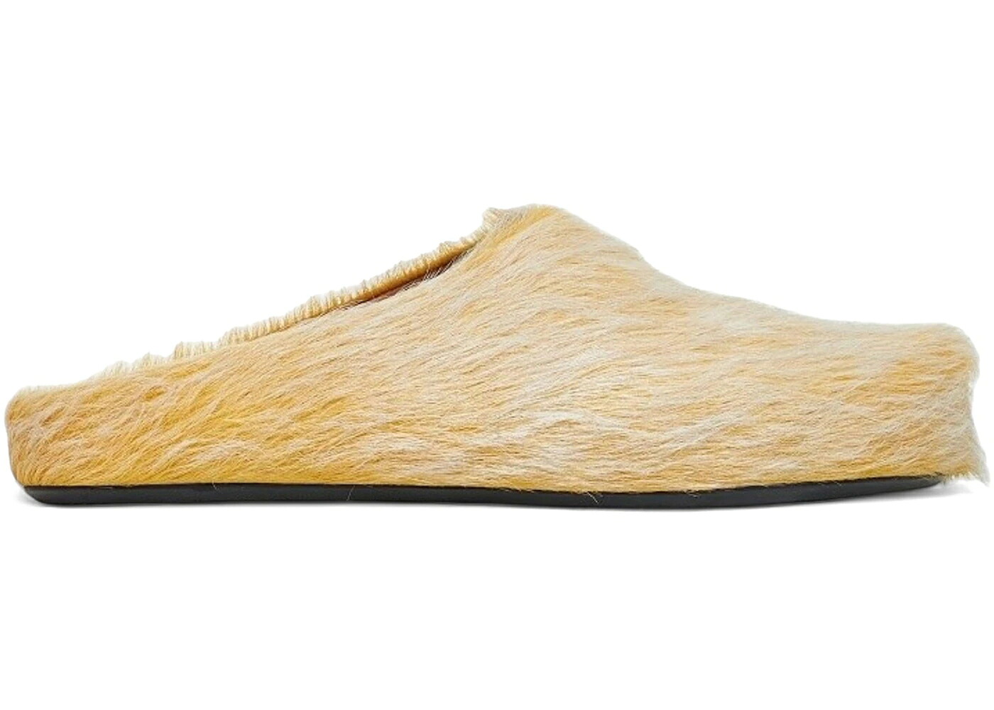 マルニ 黄色 イエロー スニーカー メンズ MARNI LONG HAIR CALFSKIN FUSSBETT SABOT MULE YELLOW /｜スニケス