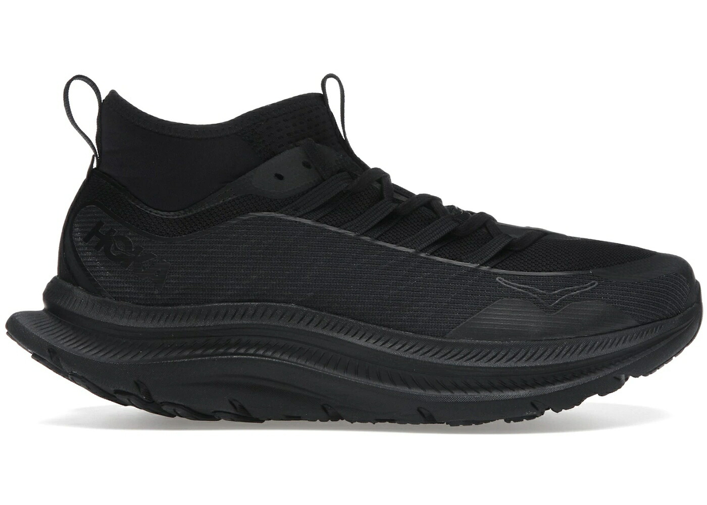 ホカオネオネ ミッド 黒いこと 黒いこと 炭素 スニーカー メンズ HOKA ONE ONE HOKA ONE KAWANA MID BLACK CARBON / BLACK CARBON BLACK