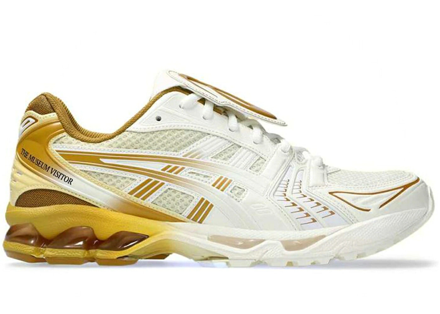アシックス 皮膚軟化剤 ゴールド スニーカー メンズ ASICS GEL-KAYANO 14 THE MUSEUM VISITOR CREAM GOLD / CREAM GOLD
