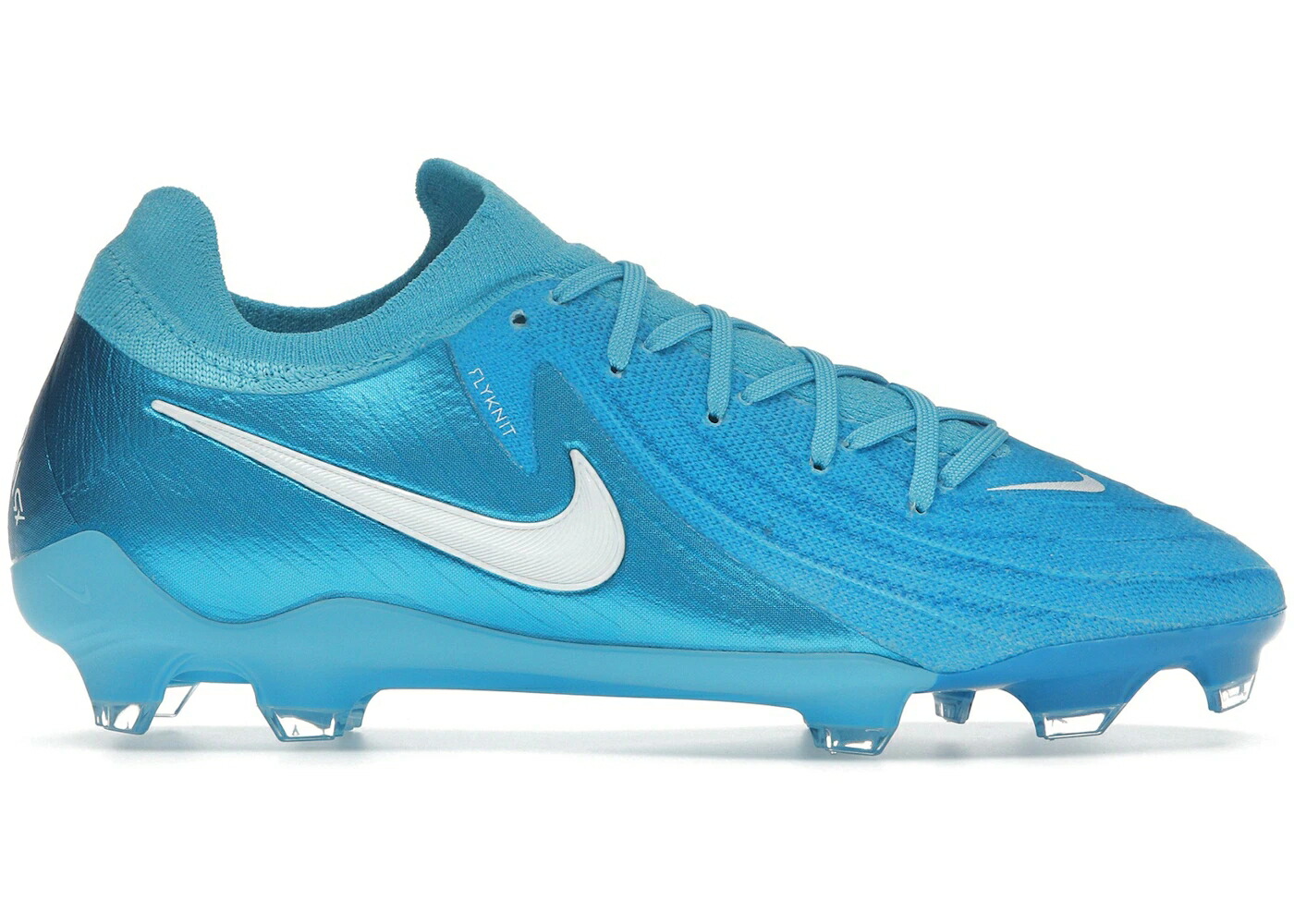 ナイキ プロ 青色 ブルー 白色 ホワイト スニーカー メンズ NIKE PHANTOM GX 2 PRO FG BLUE FURY WHITE / BLUE FURY WHITE