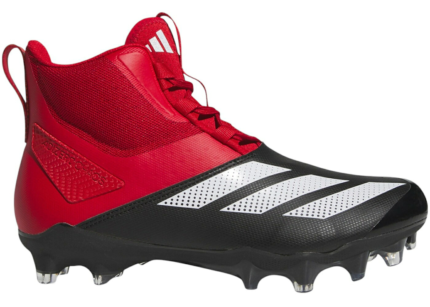 アディダス アディゼロ パワー 赤 レッド 白色 ホワイト 黒色 ブラック チーム スニーカー メンズ ADIDAS ADIZERO CHAOS LINEMEN PACK POWER RED WHITE BLACK / TEAM POWER RED 2 CLOUD WHITE