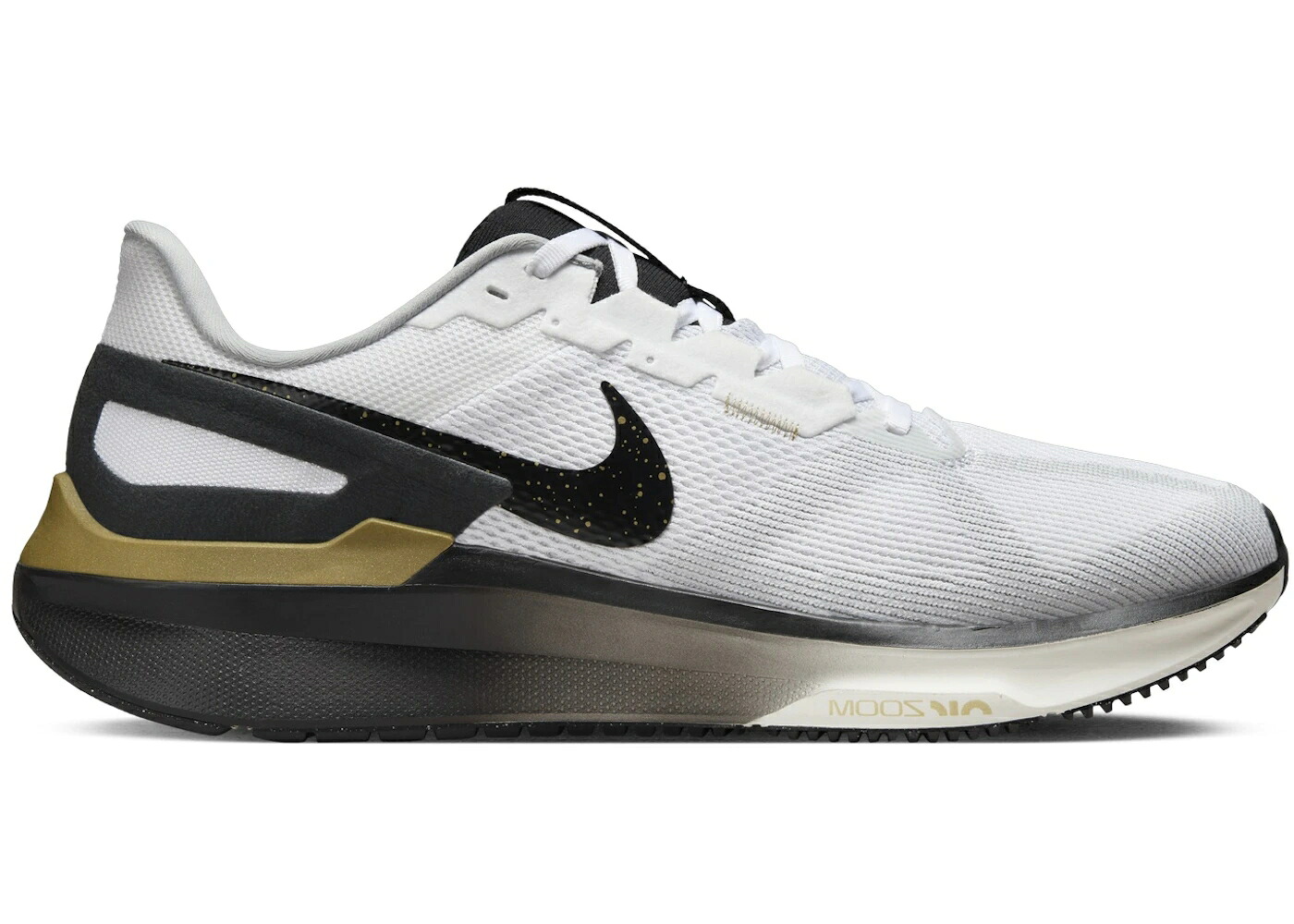 ナイキ 白色 ホワイト ゴールド 灰色 グレー 黒色 ブラック スニーカー メンズ NIKE STRUCTURE 25 WHITE METALLIC GOLD LIGHT SMOKE GREY BLACK / WHITE METALLIC GOLD LIGHT SMOKE|スニケス