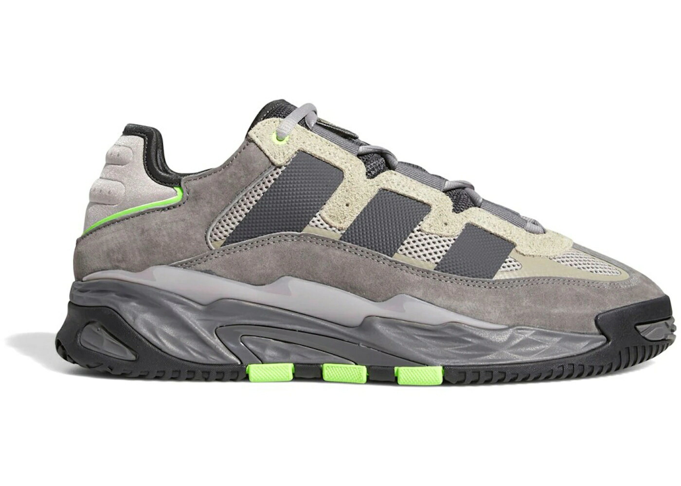 アディダス 薄墨色 薄墨色 スニーカー メンズ ADIDAS NITEBALL GREY FIVE / GREY FIVE FEATHER GREY DOVE GREY