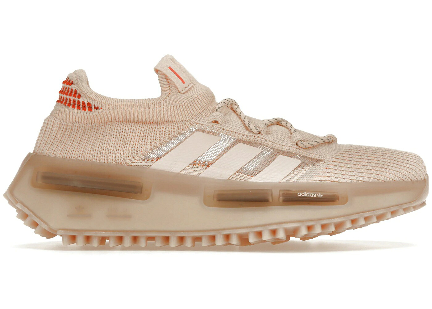 アディダス 橙 オレンジ色 スニーカー メンズ ADIDAS NMD S1 WONDER TAUPE BLISS ORANGE / BLISS ORANGE BLISS ORANGE WONDER