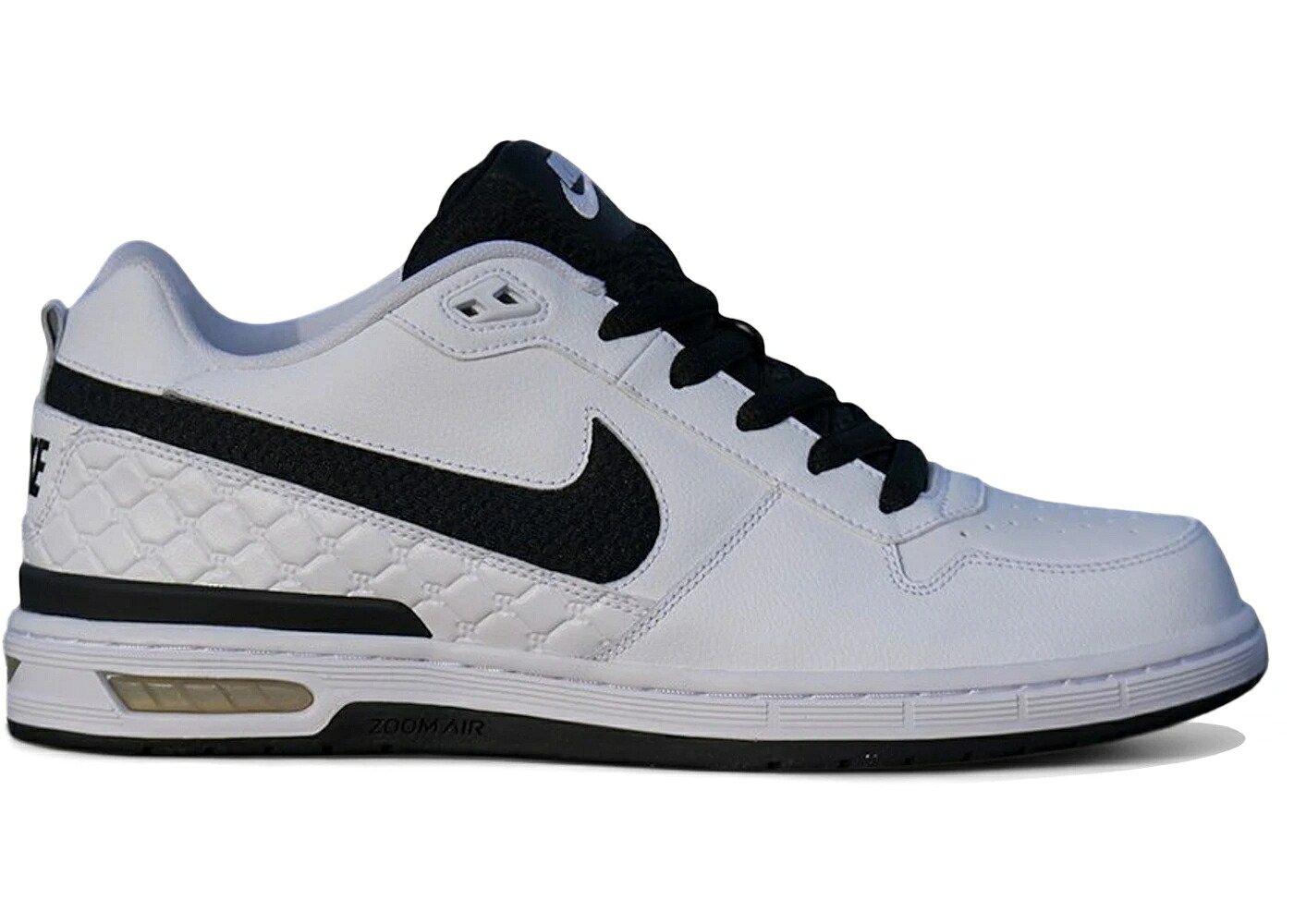 ナイキ エスビー ポール 白色 ホワイト 黒色 ブラック 灰色 グレー スニーカー メンズ NIKE SB PAUL RODRIGUEZ WHITE BLACK (2015) / TRUE WHITE LIGHT ZEN GREY BLACK
