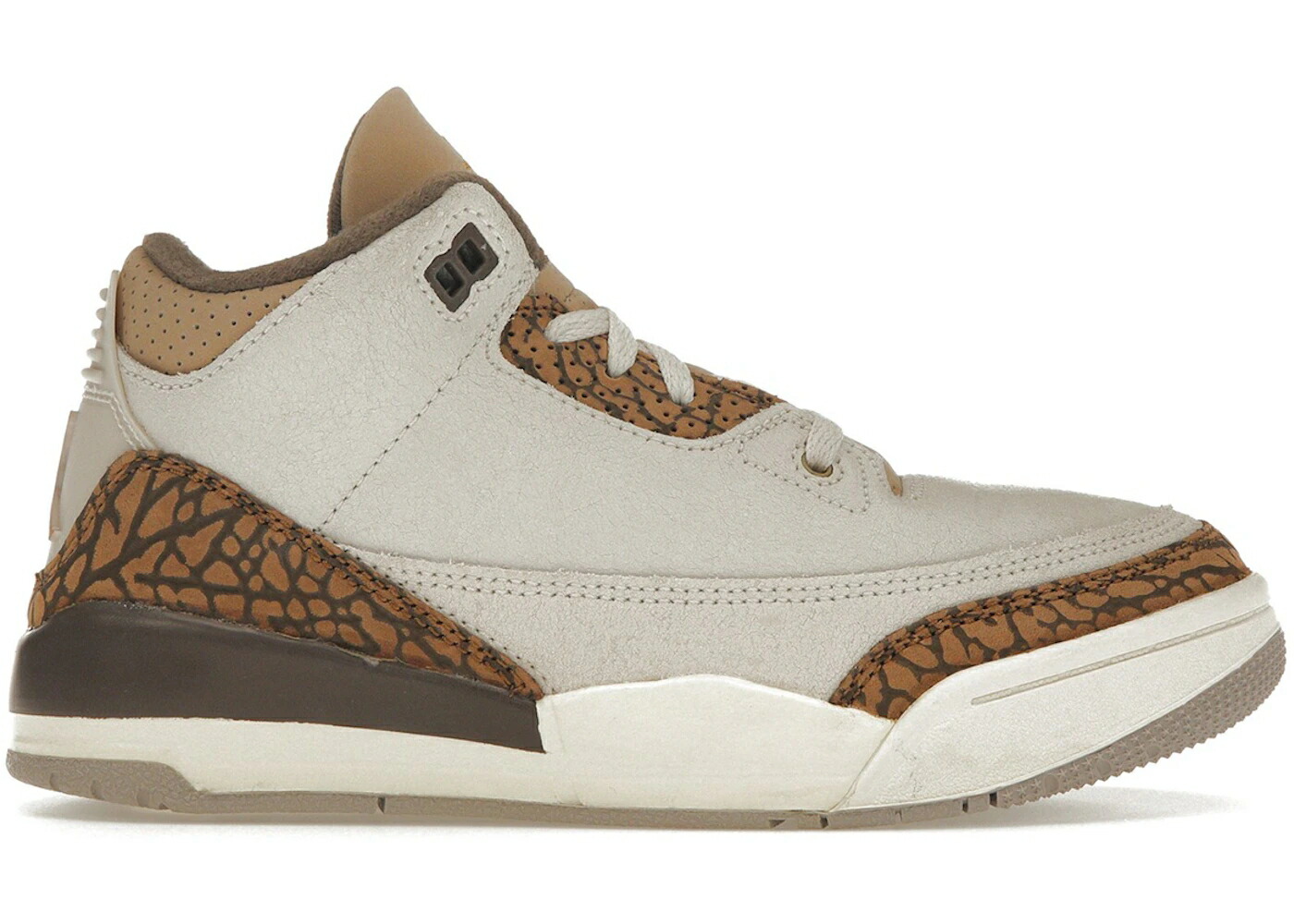 ナイキ ジョーダン 茶色 ブラウン ジュニア キッズ JORDAN 3 RETRO PALOMINO (PS) / LIGHT OREWOOD BROWN METALLIC ベビー マタニティ スニーカー