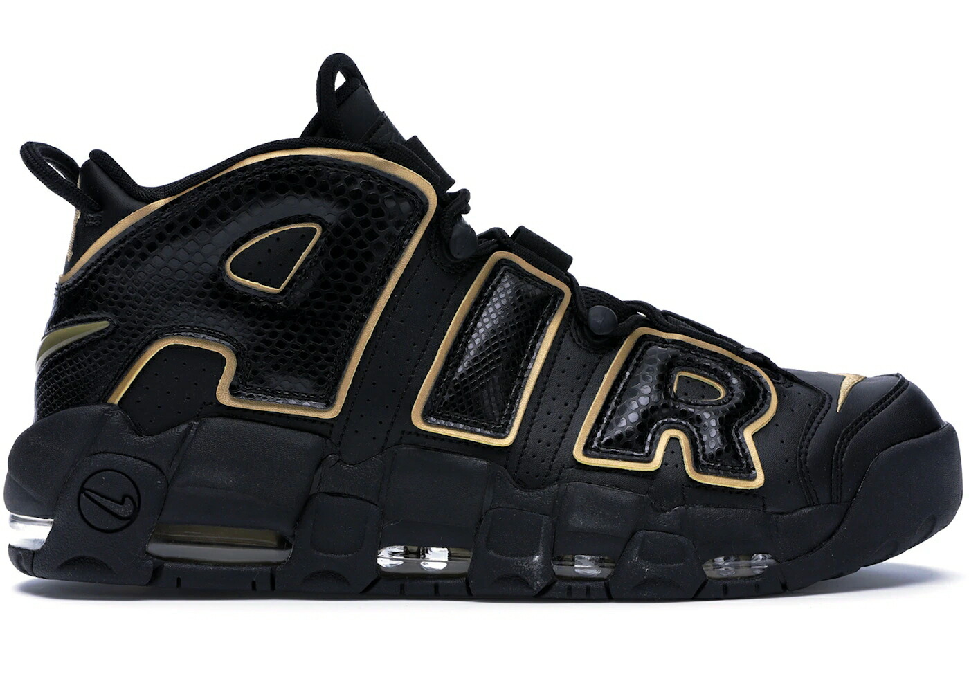 楽天市場】NIKE AIR MORE UPTEMPO BLACK/WHITE-BLACK 414962-002