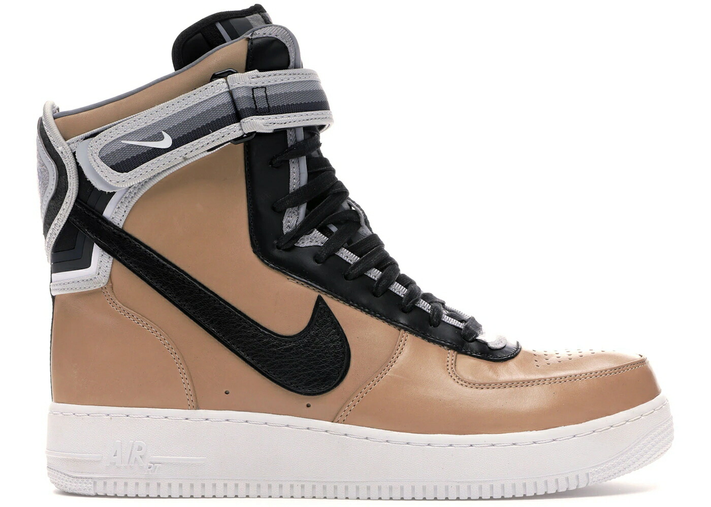 ナイキ ご機嫌 黒いこと 黒いこと 空軍 スニーカー メンズ NIKE AIR FORCE 1 HIGH TISCI TAN / VACHETTA TAN BLACK 靴-スニーカー-メンズ靴