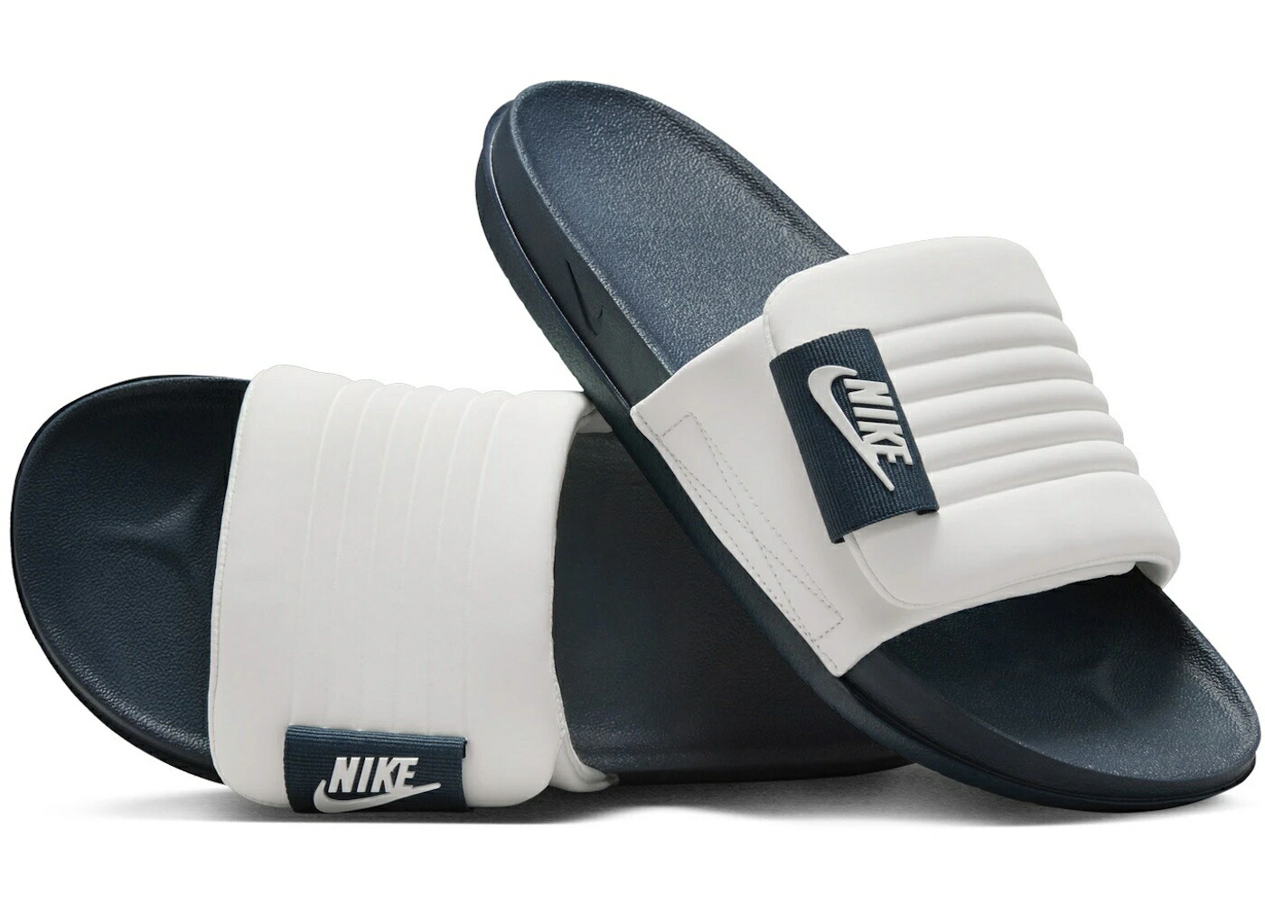 ナイキ サンダル 紺色 ネイビー スニーカー メンズ NIKE OFFCOURT ADJUST SLIDE SAIL ARMORY NAVY / SAIL ARMORY NAVY SAIL