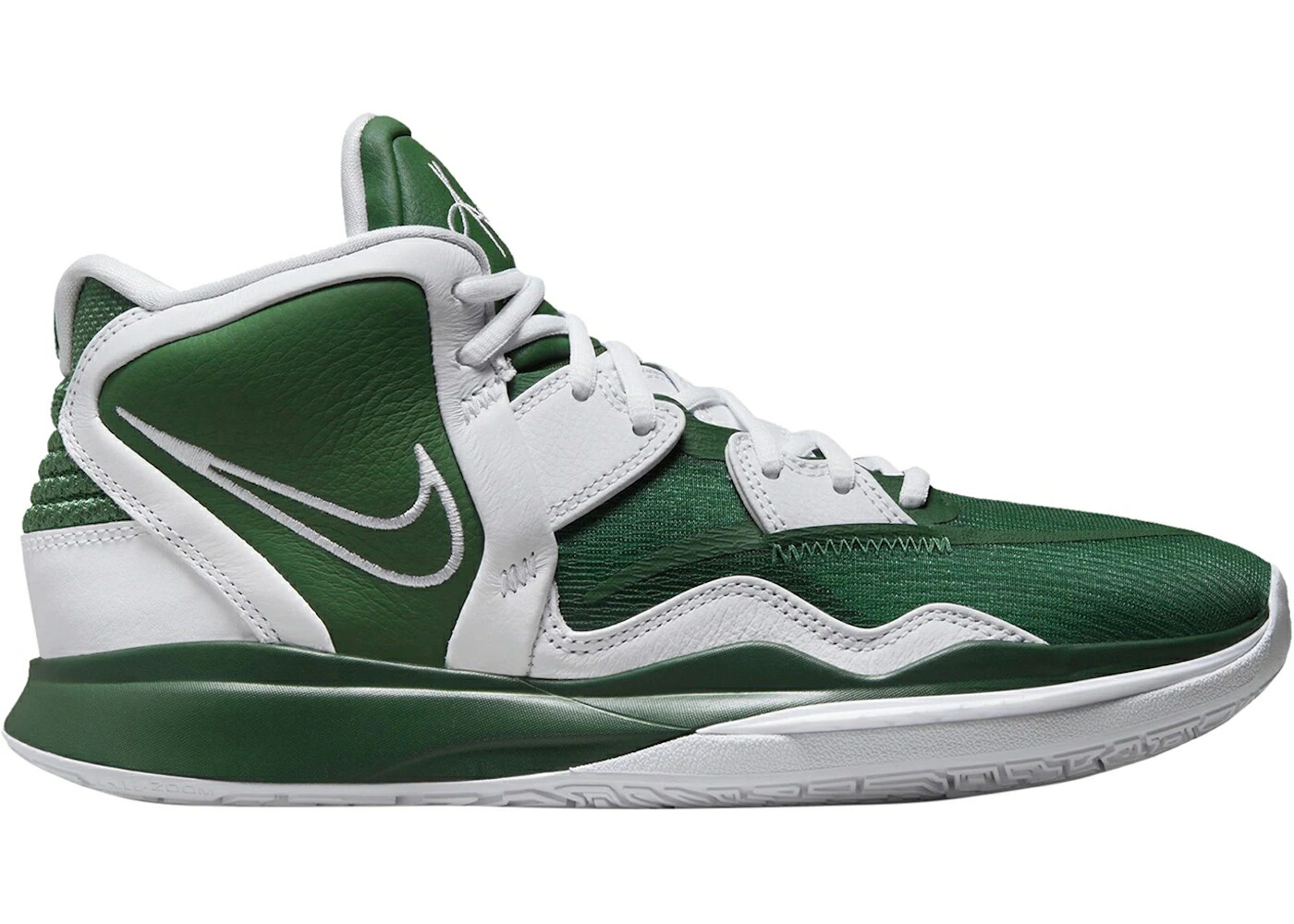 ナイキ カイリー 緑 グリーン 白色 ホワイト スニーカー メンズ NIKE KYRIE INFINITY TB GORGE GREEN / GORGE GREEN WHITE
