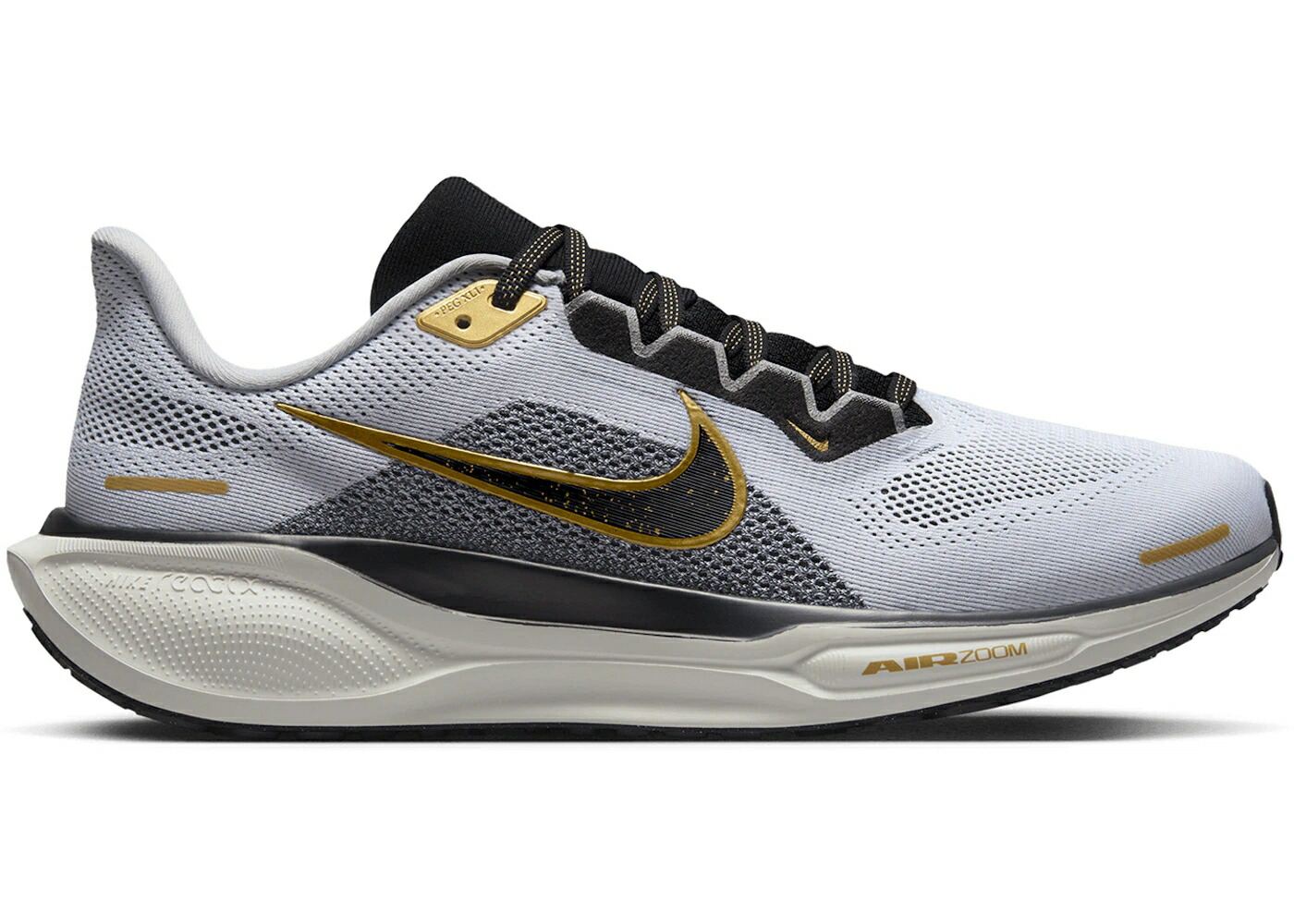ナイキ ズーム ペガサス 白色 ホワイト ゴールド ズームペガサス スニーカー メンズ NIKE AIR ZOOM PEGASUS 41 WHITE METALLIC GOLD / WHITE METALLIC GOLD LIGHT SMOKE