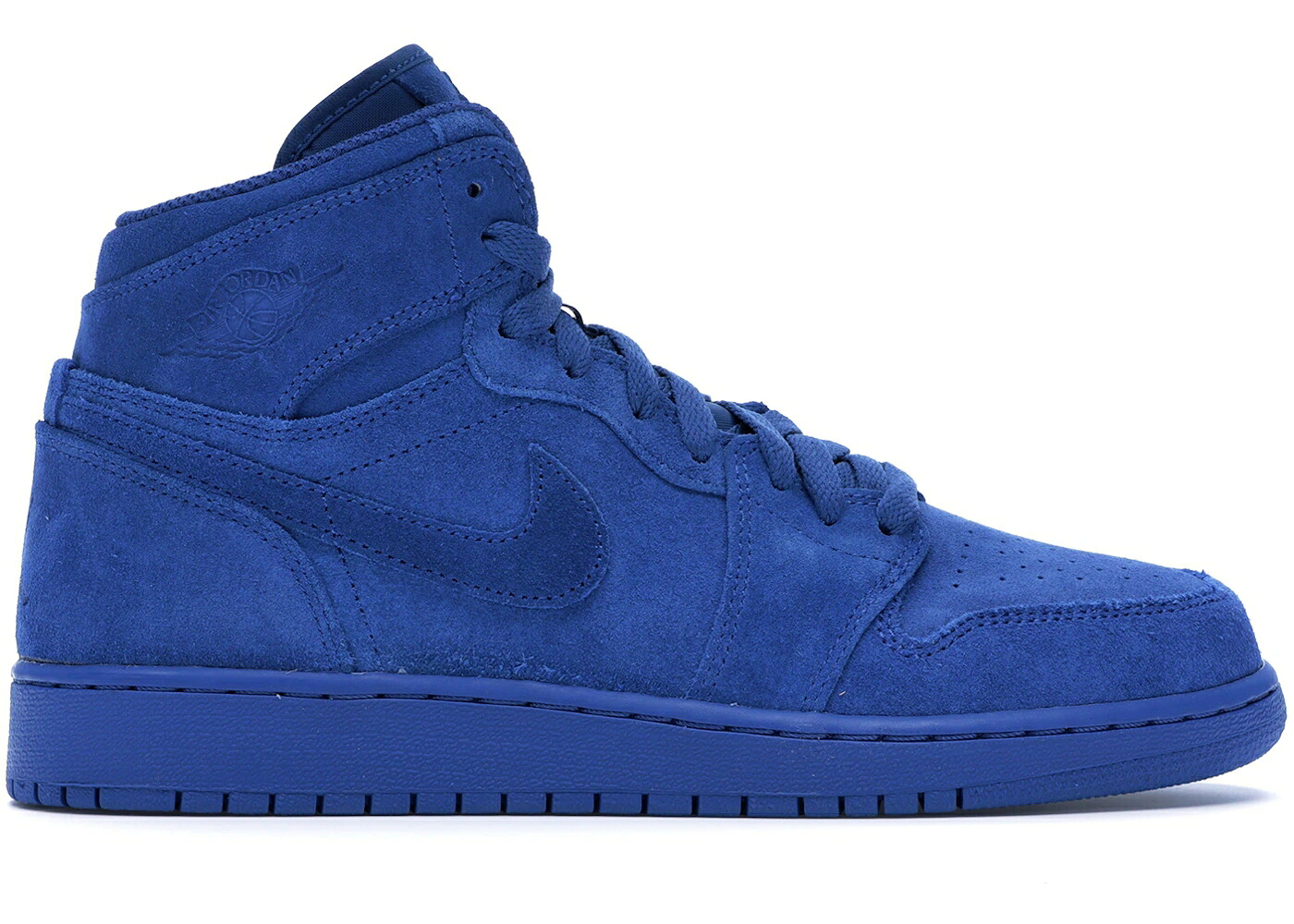 ナイキ ジョーダン 青色 ブルー スエード スウェード チーム ジュニア キッズ JORDAN 1 RETRO BLUE SUEDE (GS) / TEAM ROYAL TEAM ROYAL ベビー マタニティ スニーカー｜スニケス