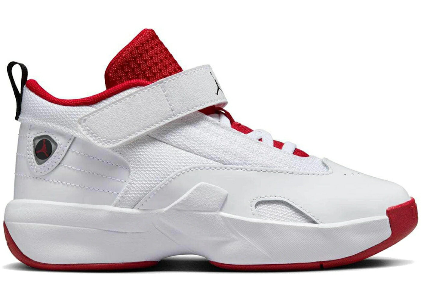 ナイキ ジョーダン マックス オーラ 白色 ホワイト 黒色 ブラック 赤 レッド ジュニア キッズ JORDAN MAX AURA 6 WHITE BLACK GYM RED (PS) / WHITE BLACK GYM RED ベビー マタニティ スニーカー