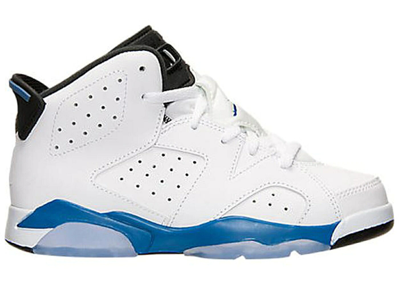 ナイキ ジョーダン 青味 青味 白いこと 白いこと 黒いこと 黒いこと 御坊っちゃん キッズ JORDAN 6 RETRO RACER BLUE (TD) / WHITE RACER BLUE BLACK