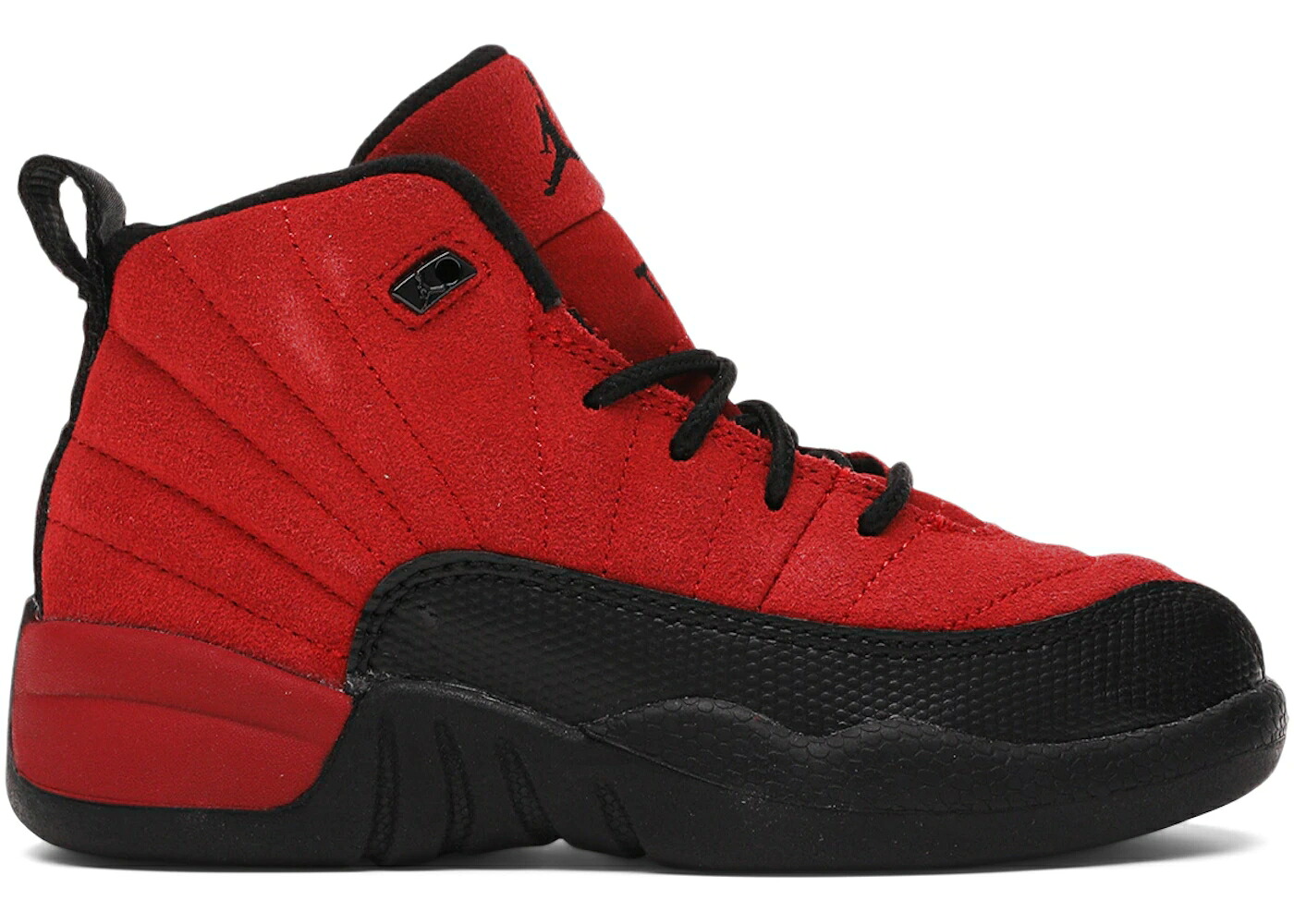 ナイキ ジョーダン 意趣晴らし 競り合い 赤 赤いこと 黒いこと 黒いこと 御坊っちゃん キッズ JORDAN 12 RETRO REVERSE FLU GAME (なおなお書き) / VARSITY RED BLACK もの言う花 マタニティ スニーカー