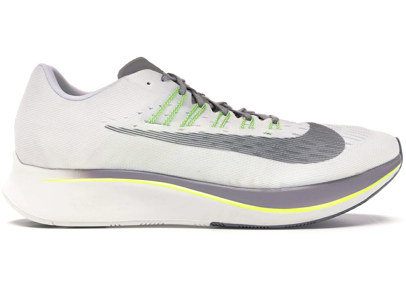 ナイキ 望遠レンズ 白いこと 白いこと 薄墨色 薄墨色 望遠レンズ飛球 スニーカー メンズ NIKE ZOOM FLY SP WHITE ATMOSPHERE GREY VOLT / WHITE ATMOSPHERE GREY VOLT