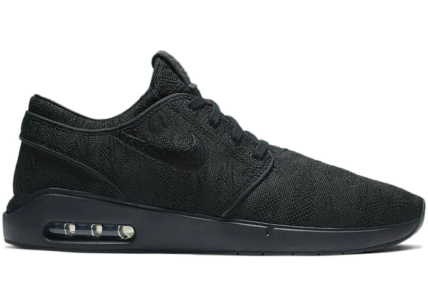 ナイキ エスビー マックス 黒いこと 黒いこと エア湖マックス スニーカー メンズ NIKE SB AIR MAX JANOSKI 2 BLACK / BLACK BLACK BLACK BLACK