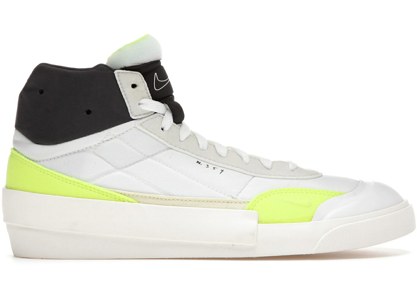 ナイキ ミッド 白色 ホワイト 黒色 ブラック スニーカー メンズ NIKE DROP TYPE MID SUMMIT WHITE ALABASTER / SUMMIT WHITE BLACK ANTHRACITE