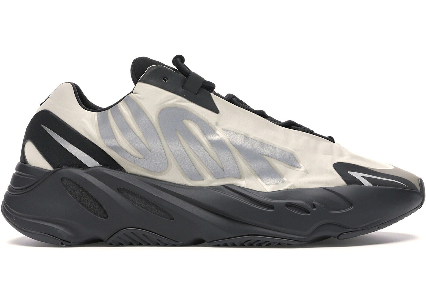 アディダス ブースト しろがね色 しろがね色 黒いこと 黒いこと スニーカー メンズ ADIDAS YEEZY BOOST 700 MNVN BONE / BONE SILVER BLACK