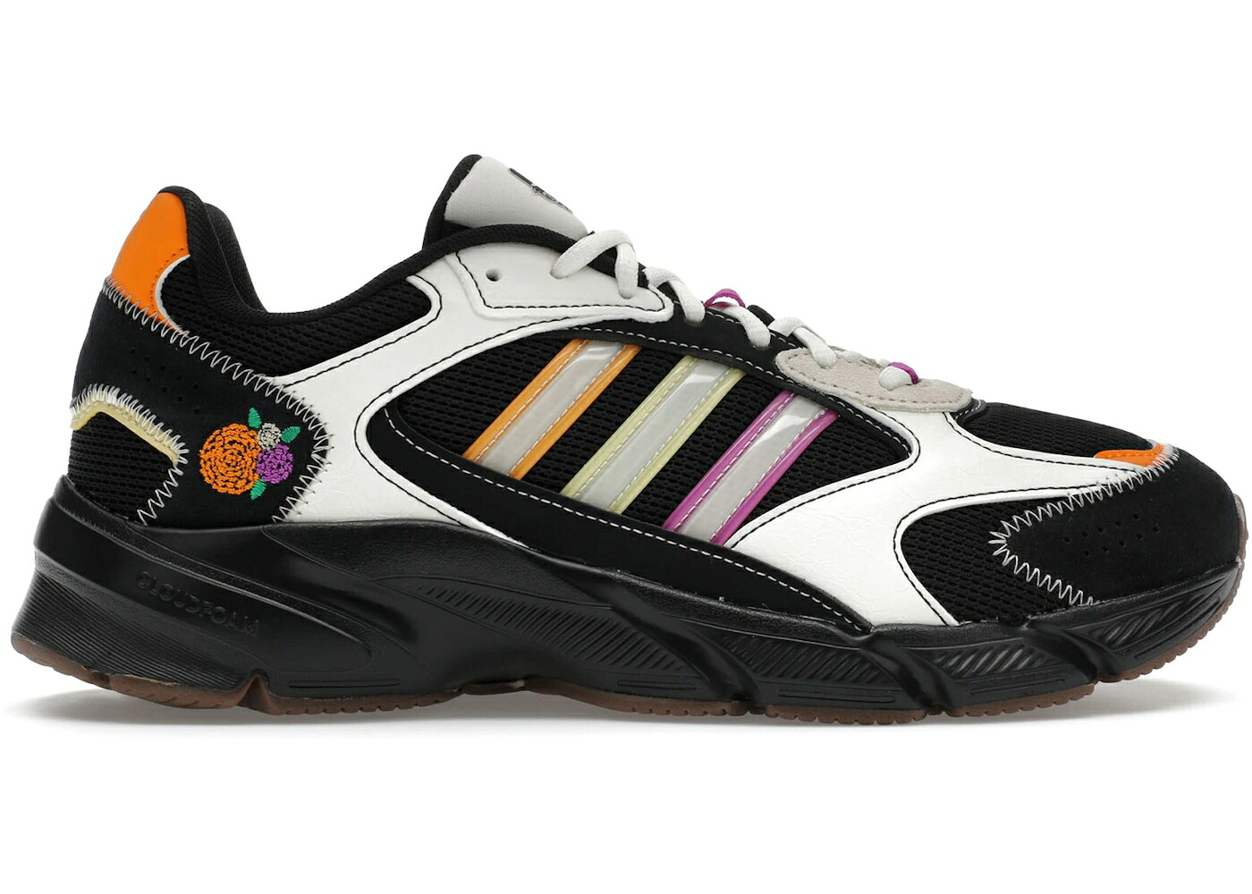 アディダス 黒色 ブラック コア 白色 ホワイト クルー 橙 オレンジ スニーカー メンズ ADIDAS CRAZYCHAOS 2000 D A DE MUERTOS PACK BLACK / CORE BLACK OFF WHITE CREW ORANGE 21,024円