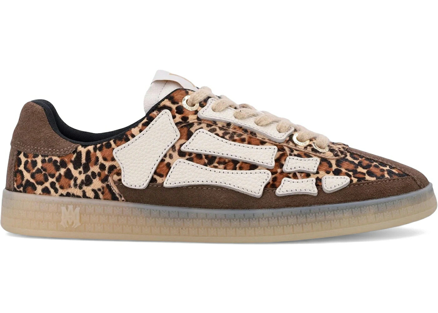 アミリ パシフィック 赤銅色 赤銅色 ヒョウ柄 レオパード スニーカー メンズ AMIRI PACIFIC BONES BROWN LEOPARD /