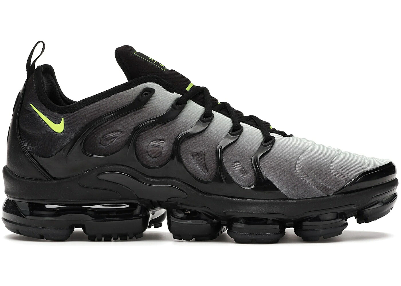 ナイキ 黒いこと 黒いこと エアヴェイパーマックス スニーカー メンズ NIKE AIR VAPORMAX PLUS NEON / BLACK VOLT PISTACHIO FROST