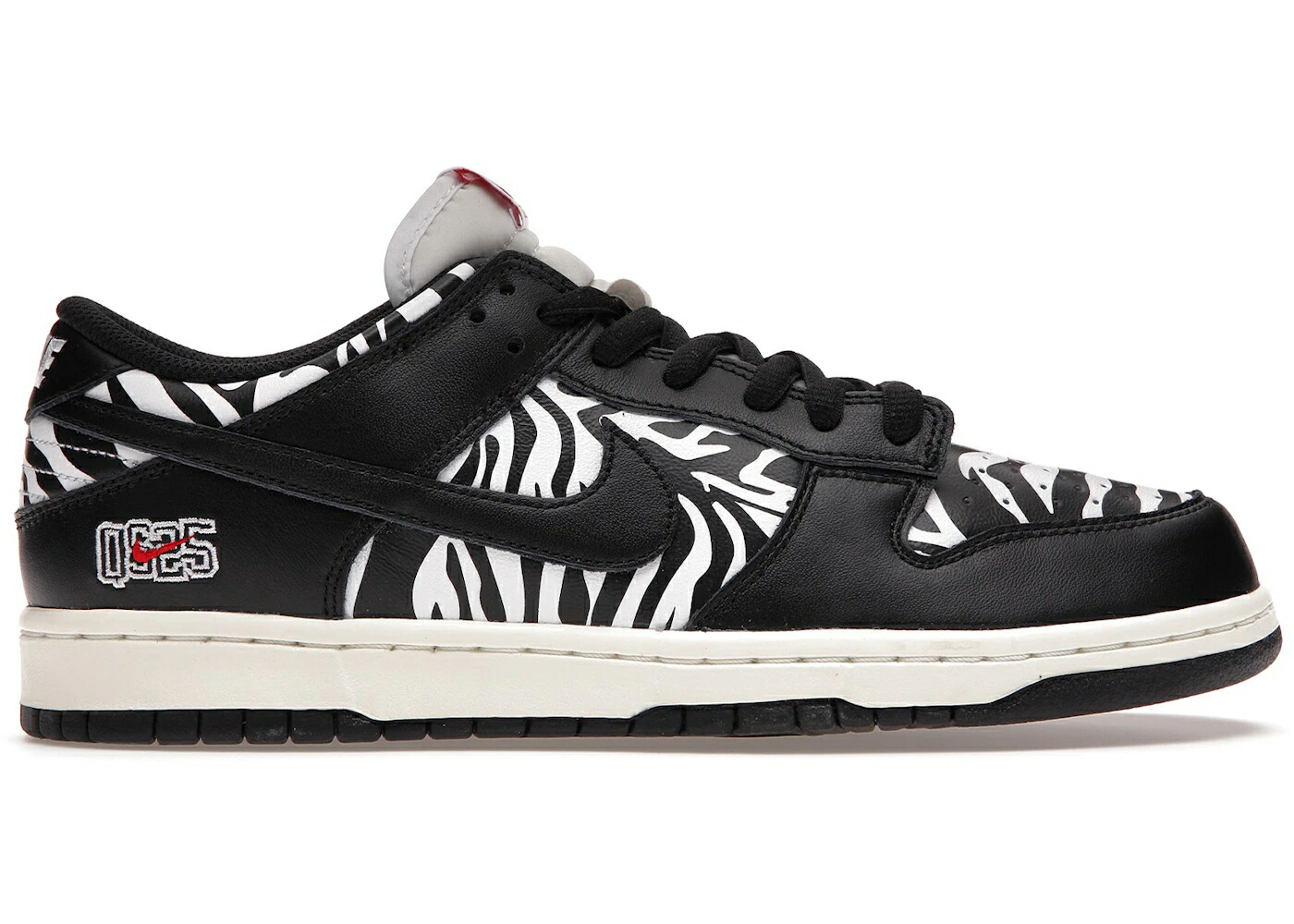 ナイキ エスビー ダンク 黒色 ブラック 白色 ホワイト ダンクロー スニーカー メンズ NIKE SB DUNK LOW OG QS QUARTERSNACKS ZEBRA / BLACK WHITE BLACK