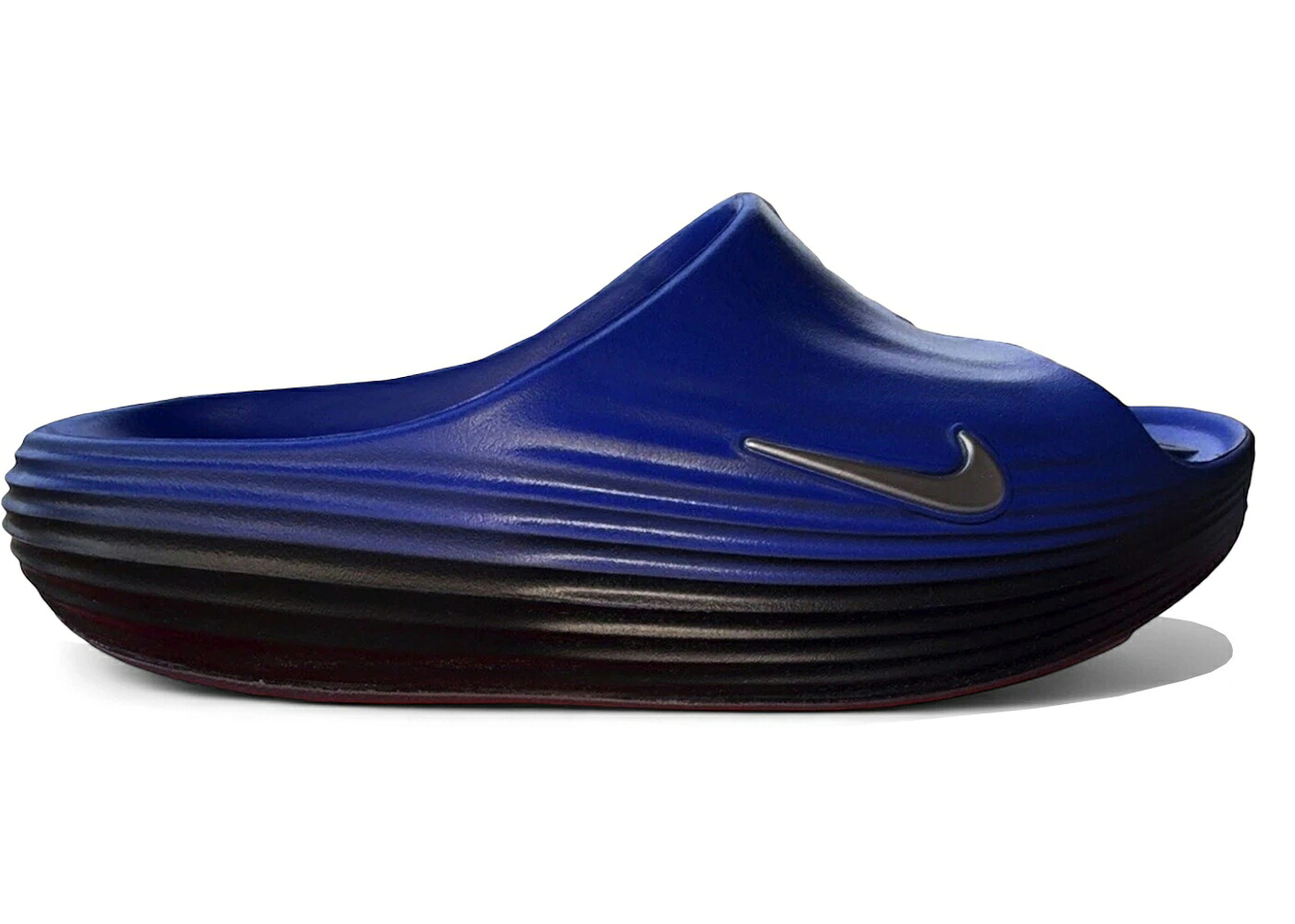 ナイキ サンダル 青み 青色 しろがね色 しろがね色 スニーカー メンズ NIKE REACTX REJUVEN8 SLIDE EYBL PE RACER BLUE / RACER BLUE METALLIC SILVER