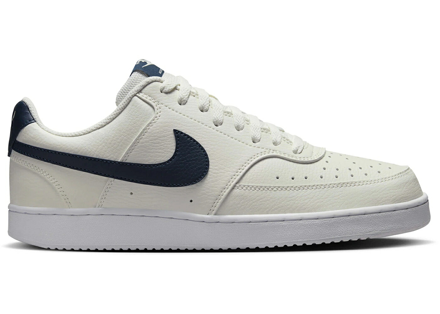 ナイキ 厚地の外套 白いこと 白いこと 紺色 米国海軍 スニーカー メンズ NIKE COURT VISION LOW SAIL WHITE ARMORY NAVY / SAIL WHITE ARMORY NAVY