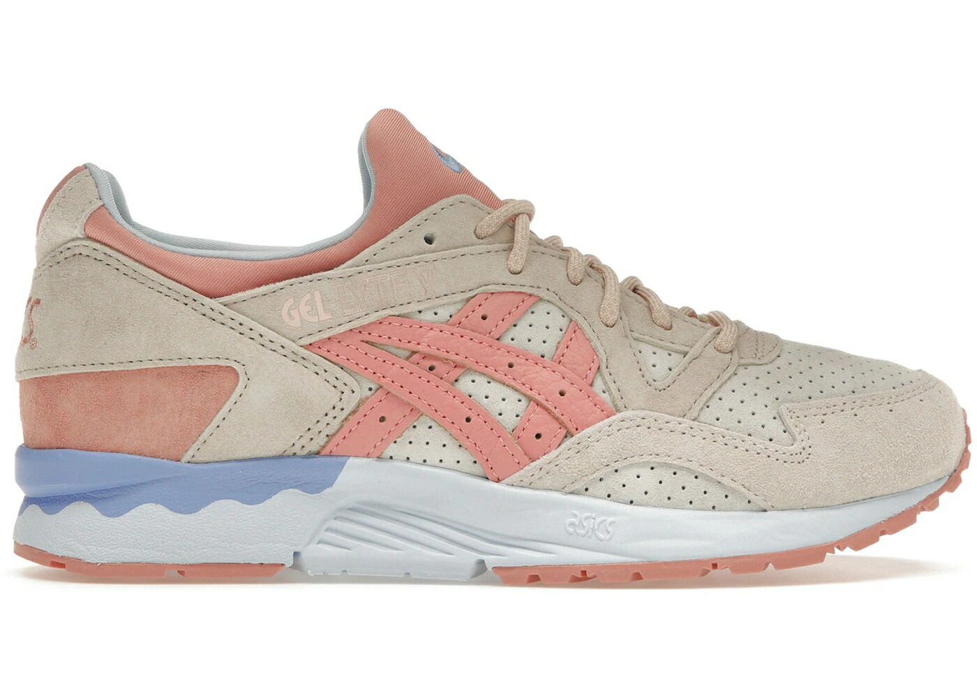 アシックス ゲルライト スプリング クリーム スニーカー メンズ ASICS GEL-LYTE V SPRING IN JAPAN SALMON / CREAM SALMON