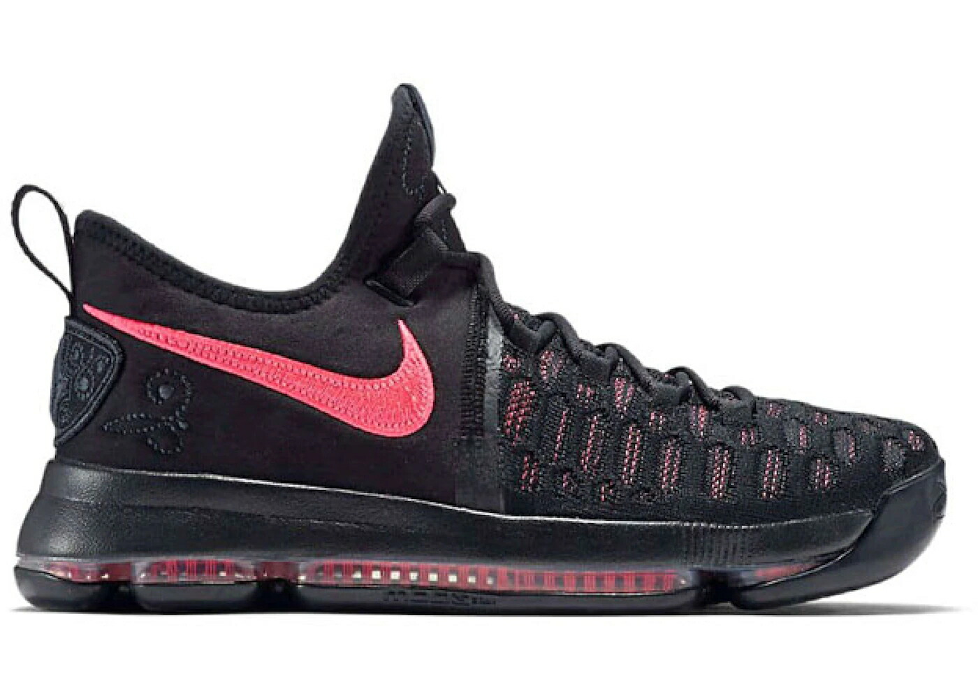 ナイキ パール 黒いこと 黒いこと スニーカー メンズ NIKE KD 9 AUNT PEARL / BLACK HOT PUNCH