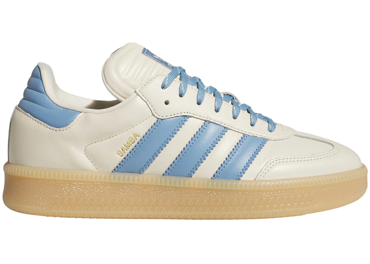 アディダス サンバ 白いこと 白いこと 青碧 青碧 スニーカー メンズ ADIDAS SAMBA XLG WONDER WHITE ASH BLUE GUM / WONDER WHITE ASH BLUE GUM