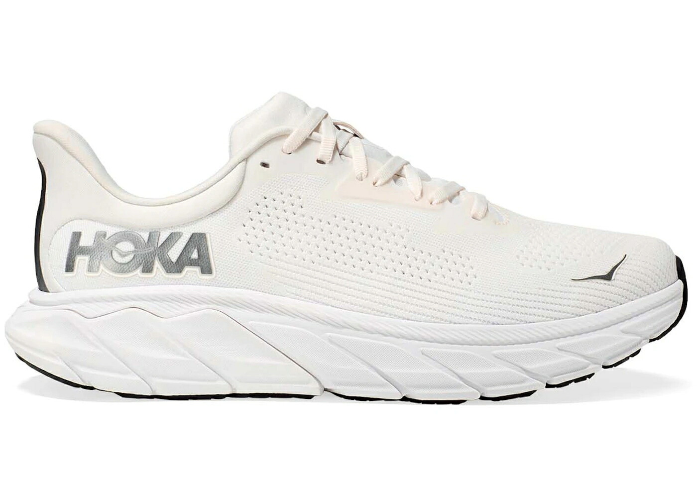 ホカオネオネ ブランク 銀色 スチール スニーカー メンズ HOKA ONE ONE HOKA ONE ARAHI 7 BLANC DE STEEL WOOL / BLANC DE BLANC STEEL WOOL