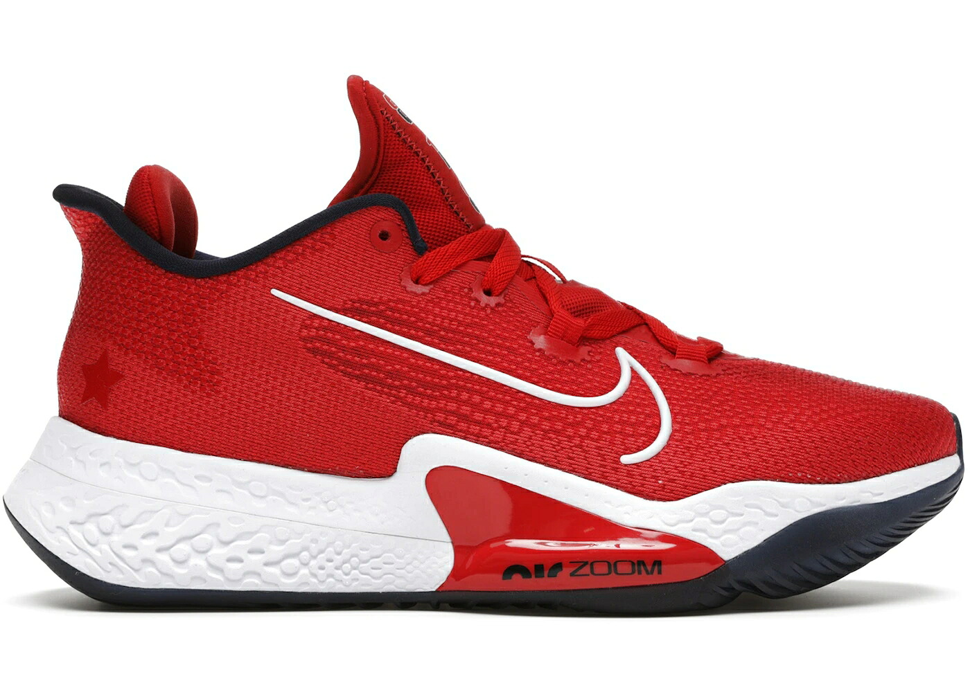 ナイキ 望遠レンズ 赤 赤いこと 白いこと 白いこと スニーカー メンズ NIKE AIR ZOOM BB NXT OLYMPICS (2020) / SPORT RED OBSIDIAN WHITE