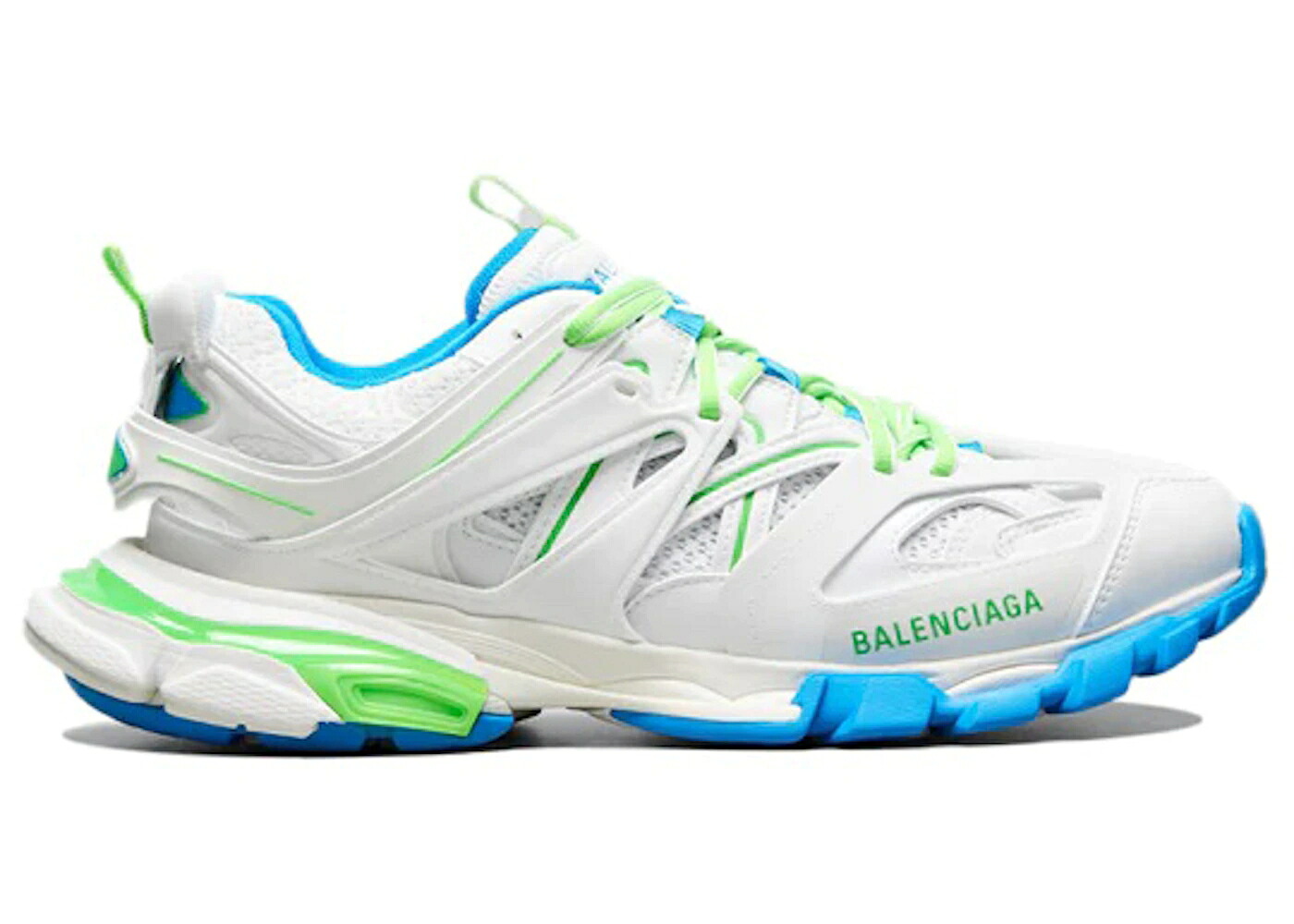 バレンシアガ トラック 白色 ホワイト 緑 グリーン WOMEN'S スニーカー レディース BALENCIAGA TRACK WHITE GREEN (WOMEN'S) / WHITE GREEN｜スニケス