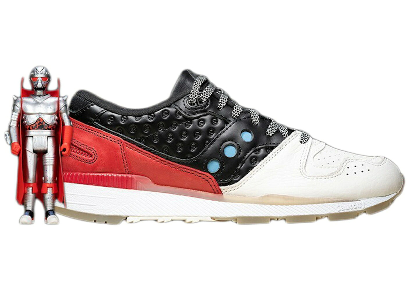 サッカニー 黒いこと 黒いこと 白いこと 白いこと 赤 赤いこと スニーカー メンズ SAUCONY AZURA SUPER7 CZARFACE CZARCONY (WITH FIGURE) / BLACK WHITE RED