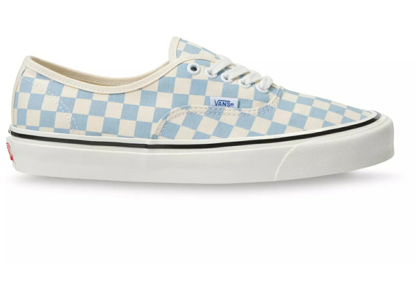 ヴァンズ バンズ オーセンティック アナハイム ファクトリー 青色 ブルー スニーカー メンズ VANS AUTHENTIC 44 DX ANAHEIM FACTORY LIGHT BLUE CHECKERBOARD / OG LIGHT BLUE OG CHECKER
