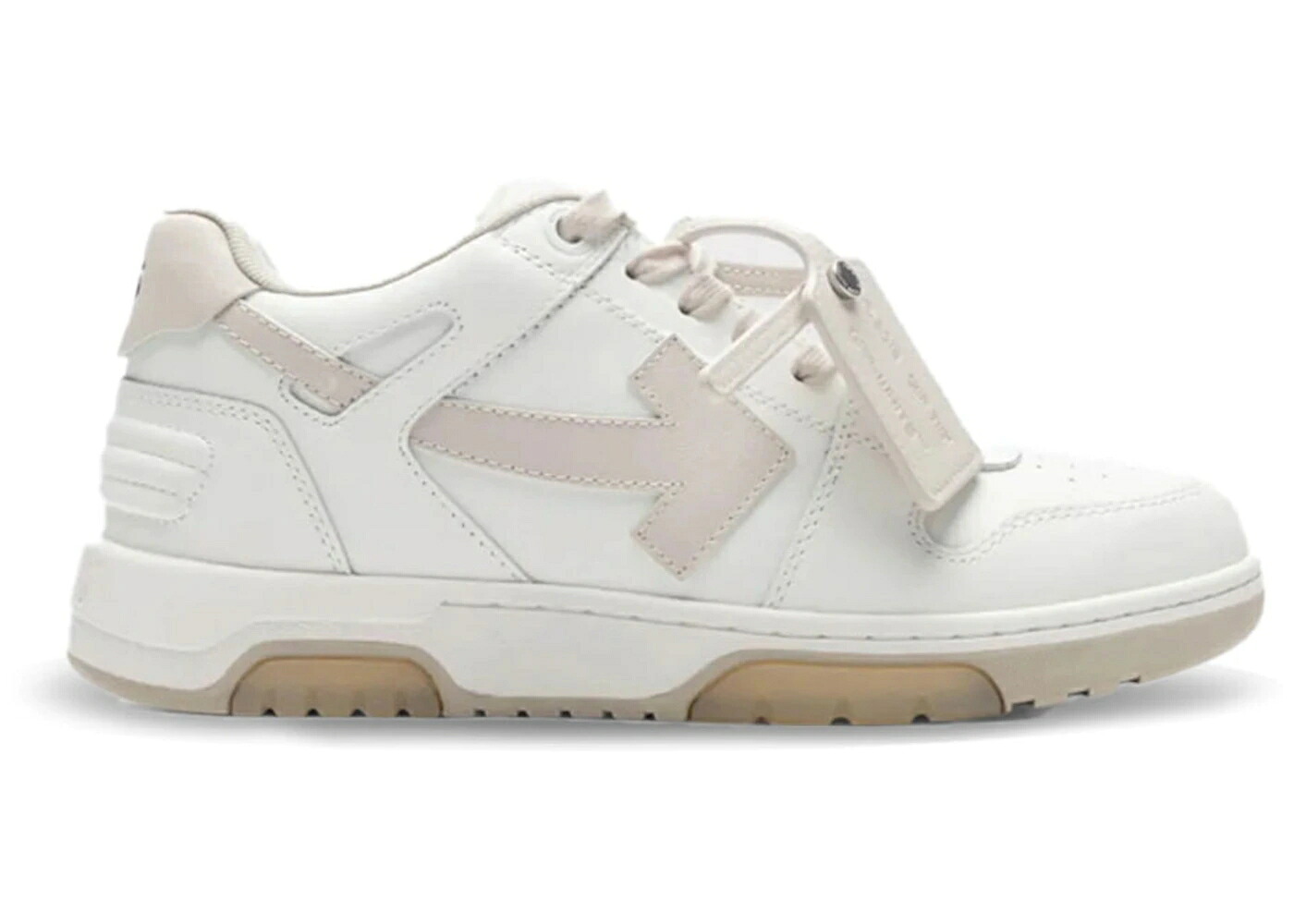 象牙色 なめし革 白いこと 白いこと サクラ色 ベージュ スニーカー メンズ OFF-WHITE OOO LEATHER WHITE LIGHT PINK BEIGE / WHITE LIGHT PINK BEIGE BEIGE