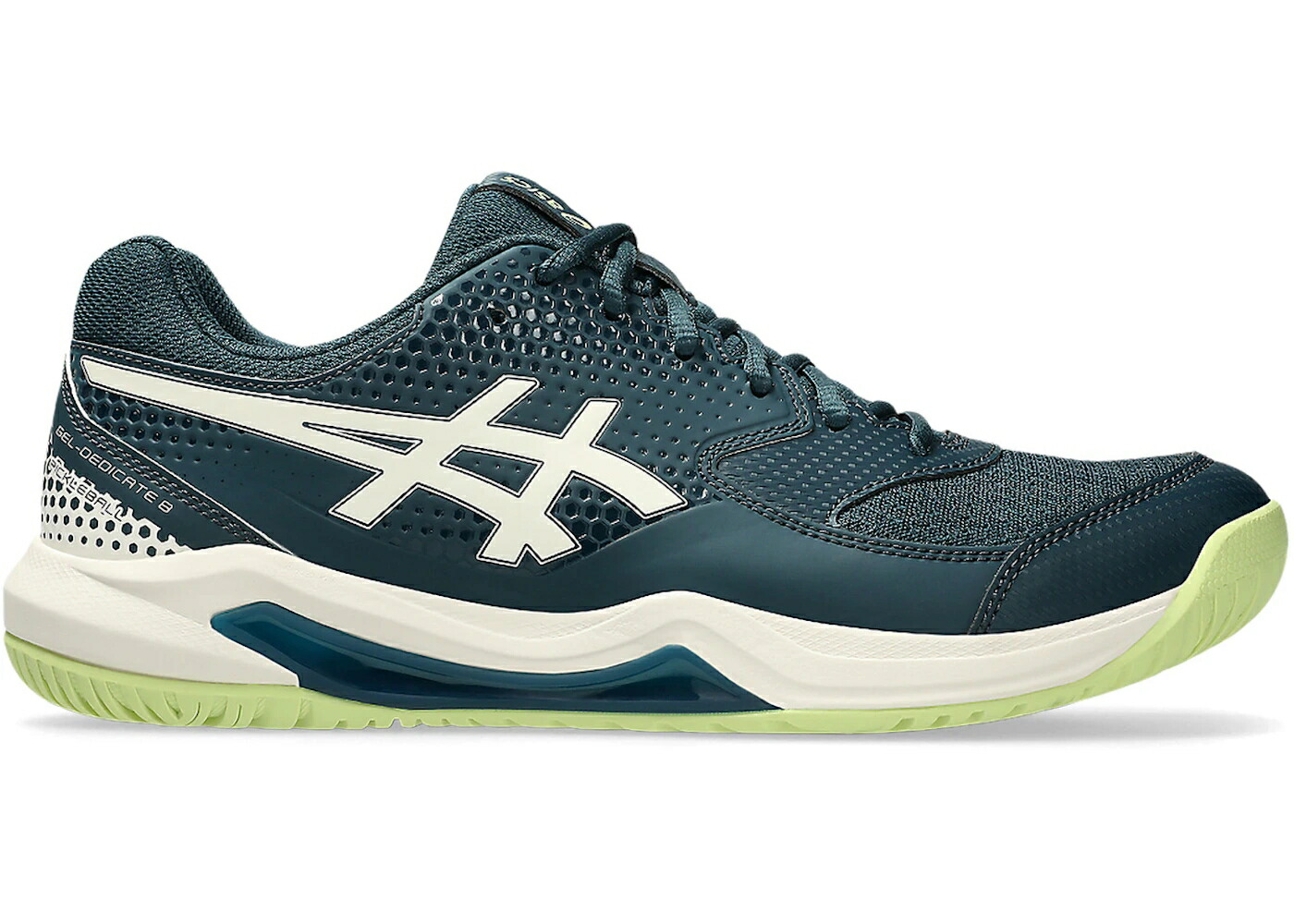 アシックス クリーム スニーカー メンズ ASICS GEL-DEDICATE 8 PICKLEBALL TRANQUIL TEAL CREAM / TRANQUIL TEAL CREAM
