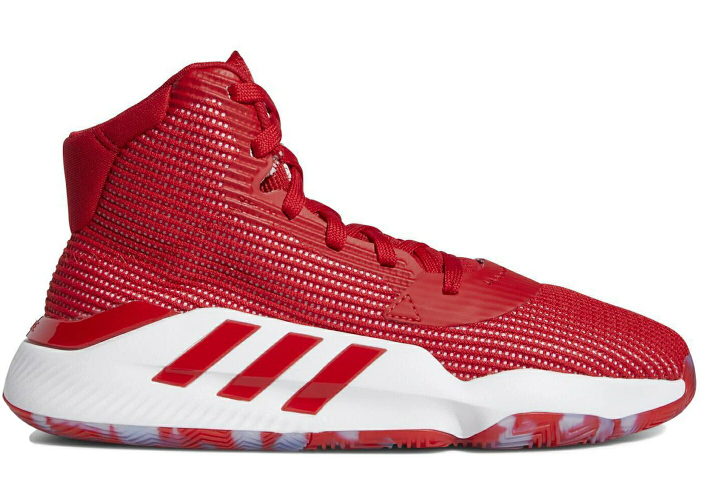 アディダス 労働者階級 バウンス 白いこと 白いこと プロバウンス スニーカー メンズ ADIDAS PRO BOUNCE 2019 SCARLET CLOUD WHITE / SCARLET CLOUD WHITE CLOUD WHITE