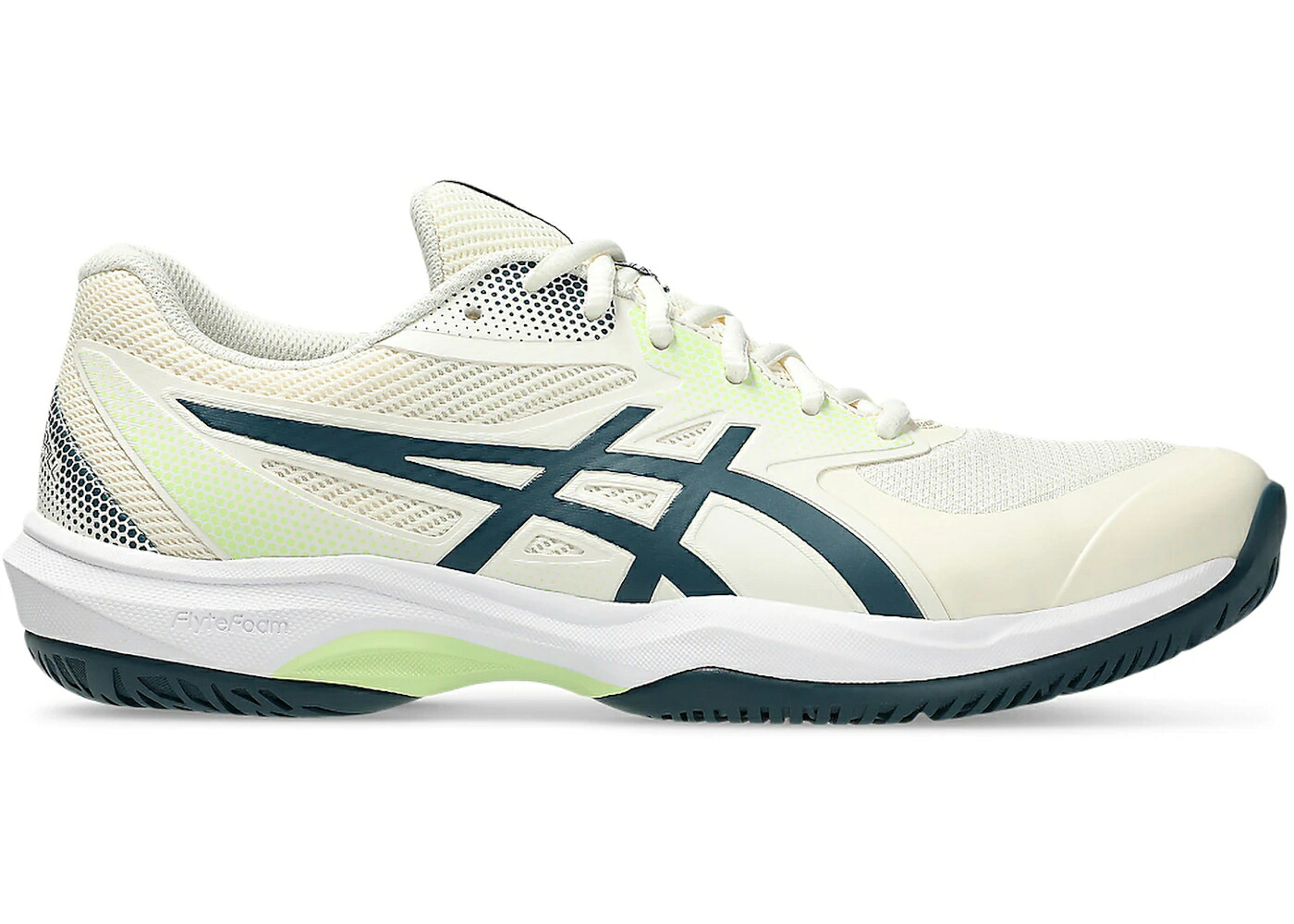 アシックス 手合わせ 皮膚軟化剤 スニーカー メンズ ASICS GAME FF PICKLEBALL CREAM TRANQUIL TEAL / CREAM TRANQUIL TEAL 靴-メンズ靴-スニーカー
