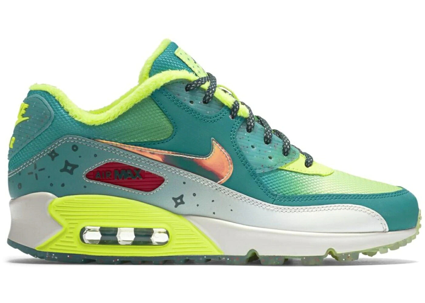 ナイキ マックス 緑 グリーン エアマックス WOMEN'S スニーカー レディース NIKE AIR MAX 90 DOERNBECHER (2015) (WOMEN'S) / MULTI COLOR GREEN｜スニケス