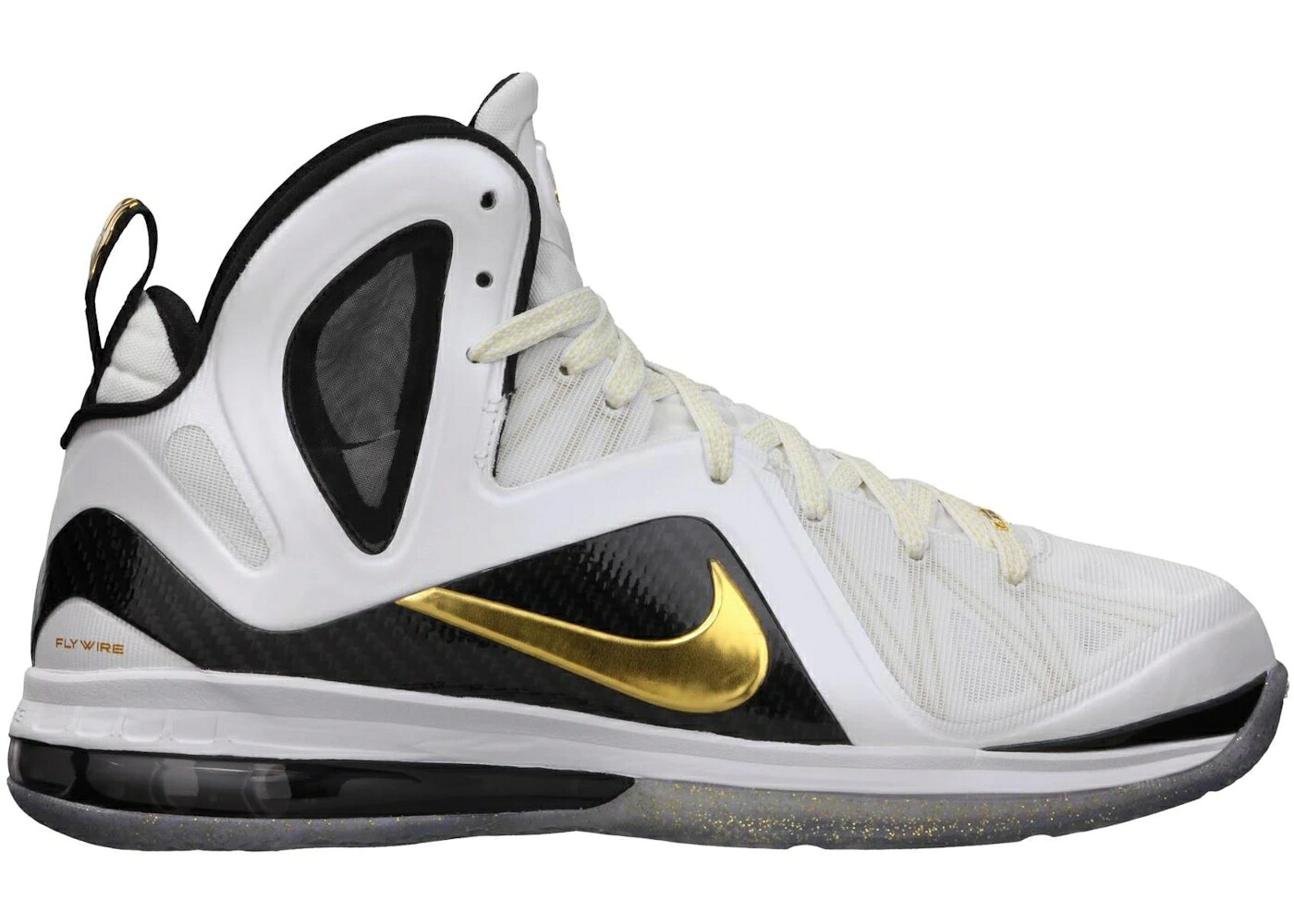 ナイキ レブロン エリート 白いこと 白いこと ゴールド 黒いこと 黒いこと スニーカー メンズ NIKE LEBRON 9 なおなお書き ELITE HOME / WHITE METALLIC GOLD BLACK 靴-メンズ靴
